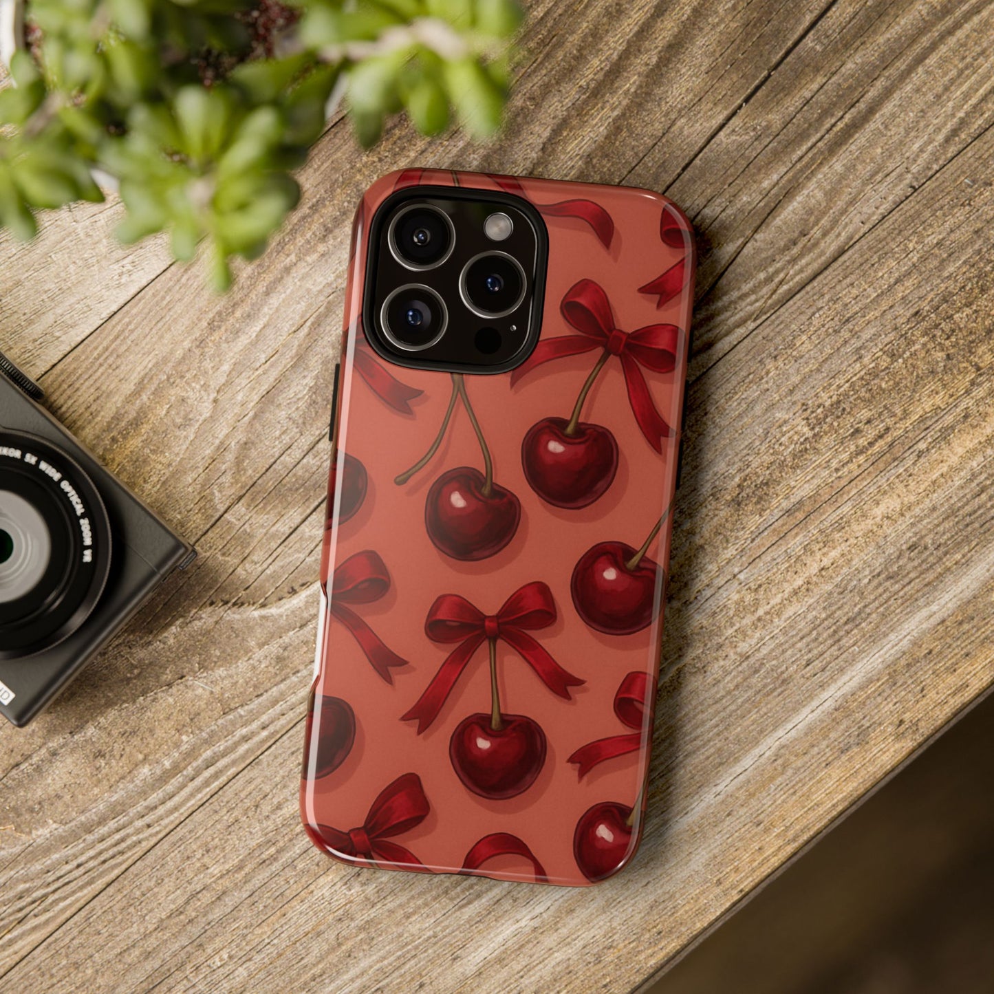Cherries and Bows Tough Case
