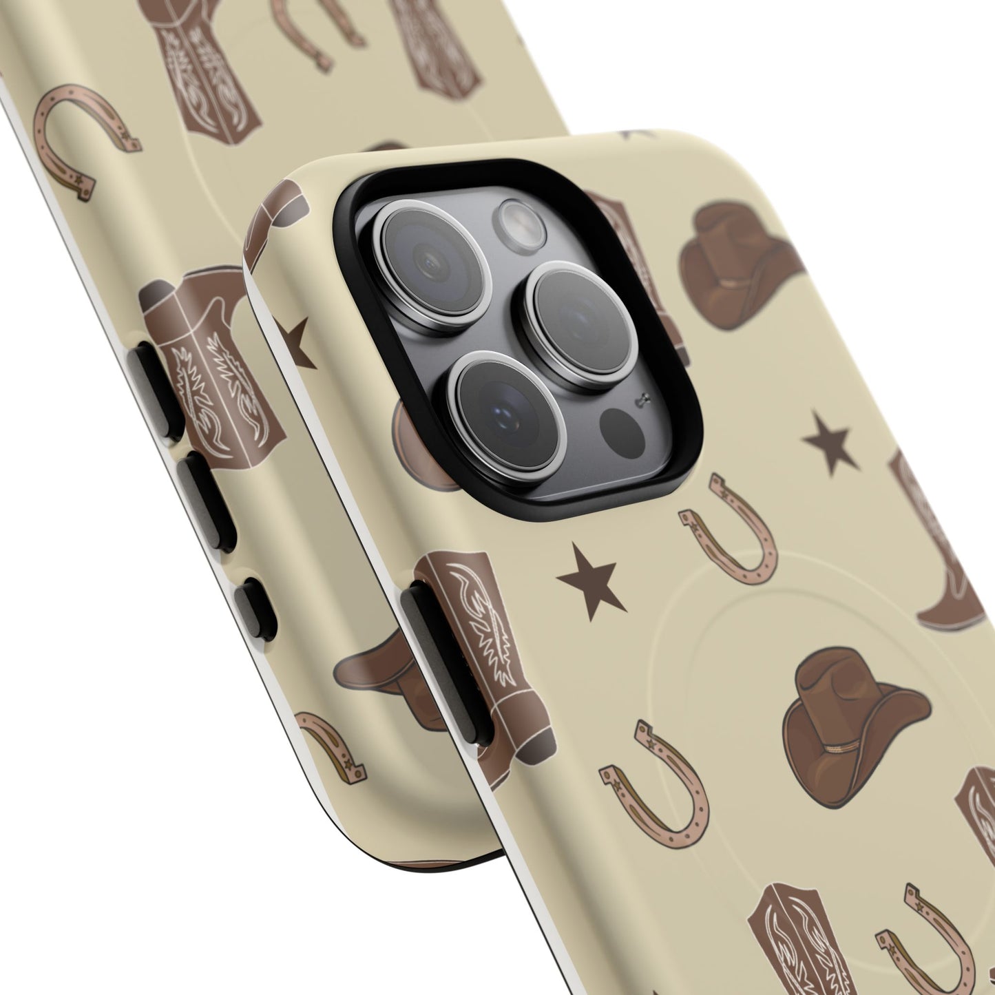 Western-Themed Tough Magnetic Case