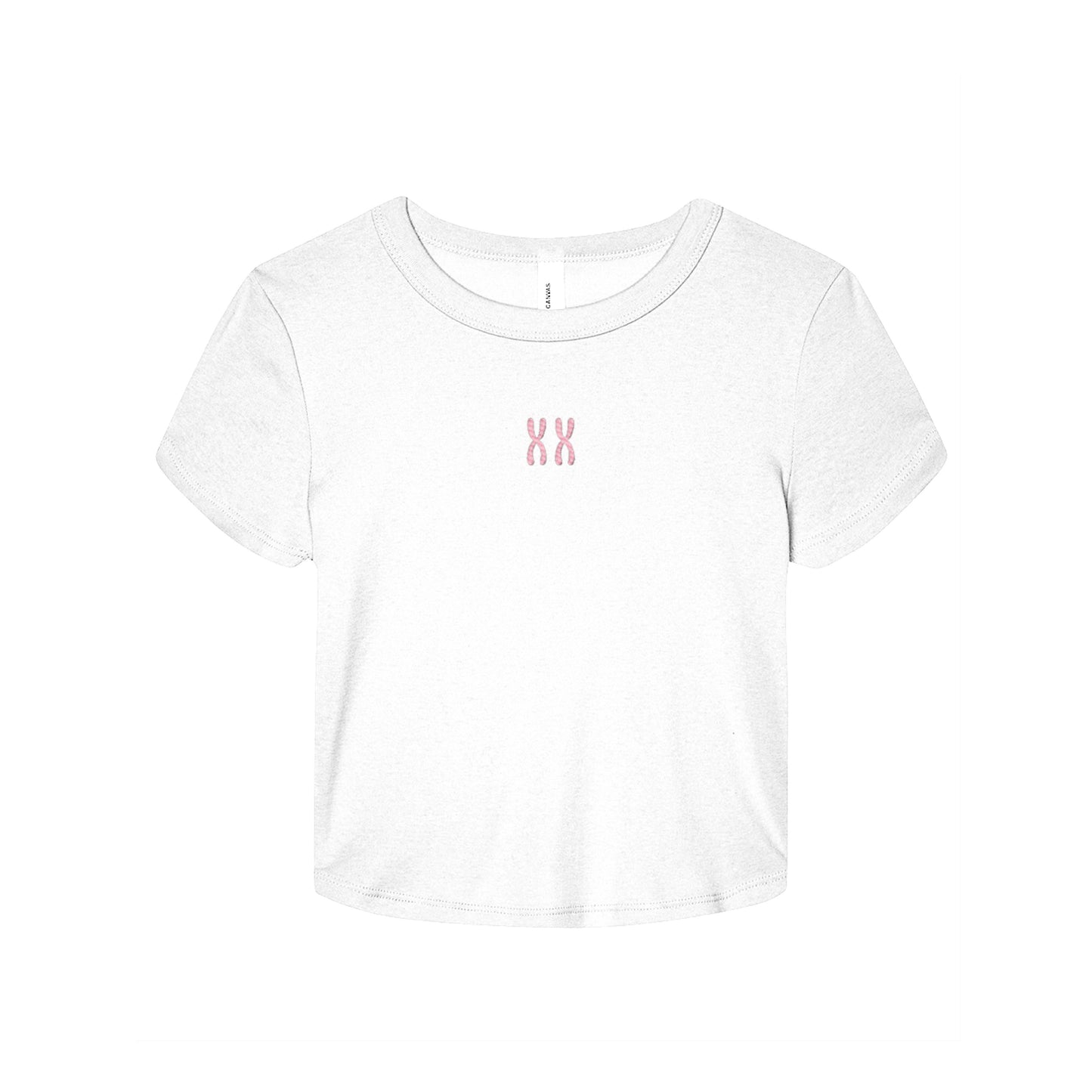 XX Chromosome Embroidered Baby Tee