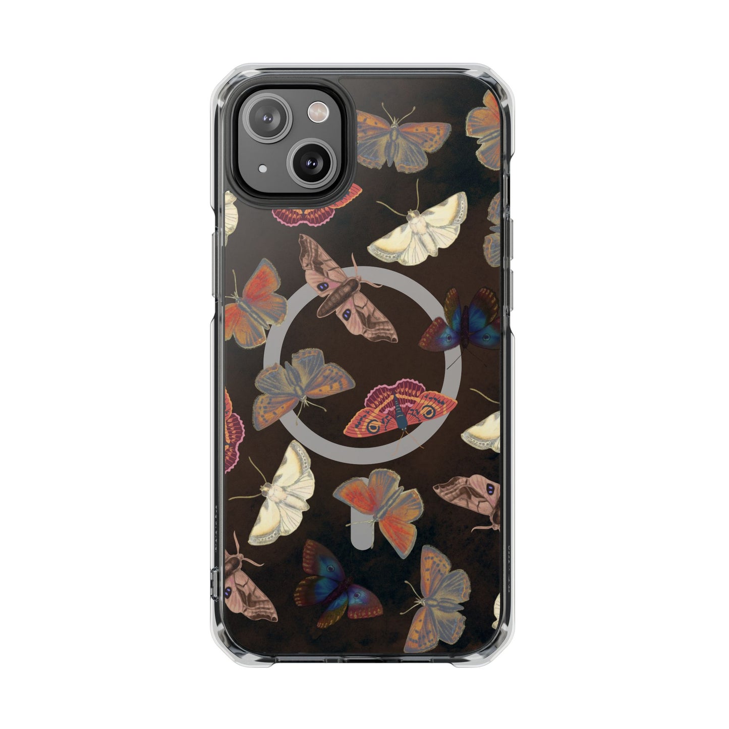 Butterfly Tough Clear Magnetic Case