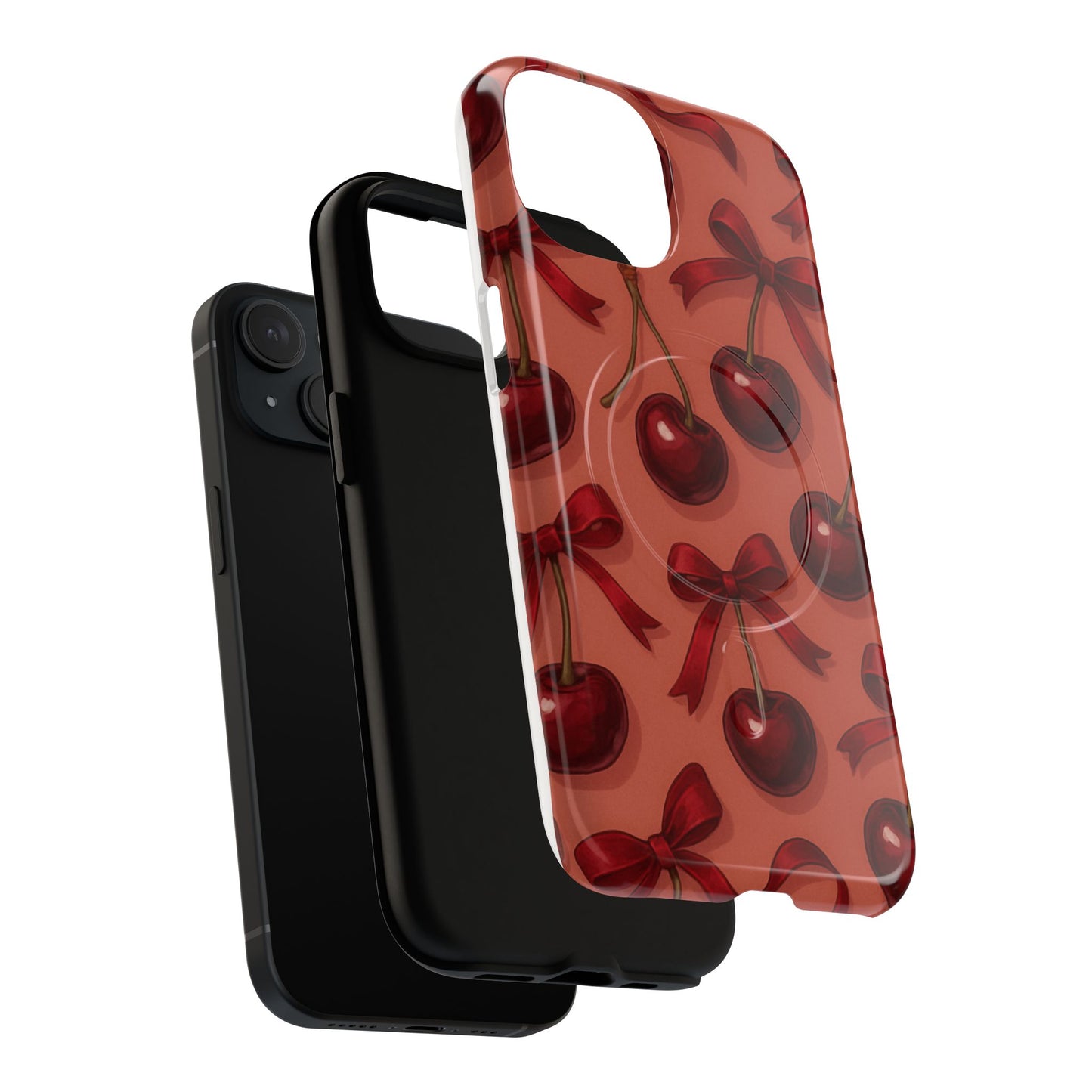 Cherries and Bows Tough Magnetic Case
