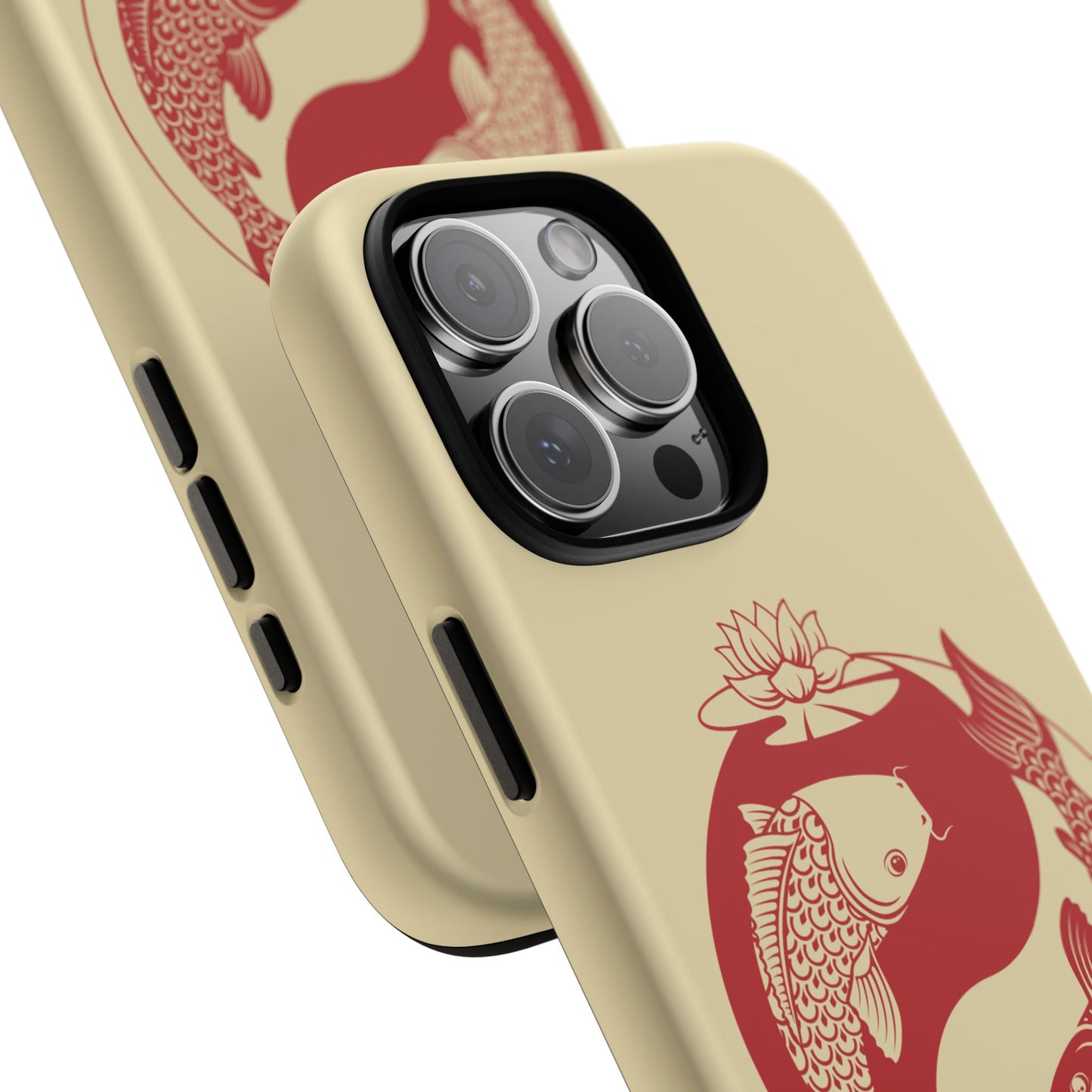 Yin Yang Koi Fish Tough Phone Case