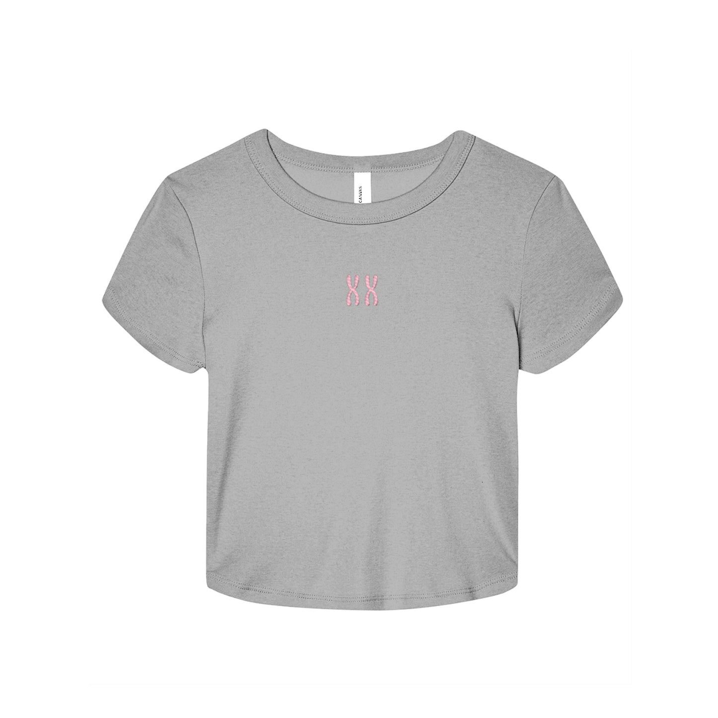 XX Chromosome Embroidered Baby Tee