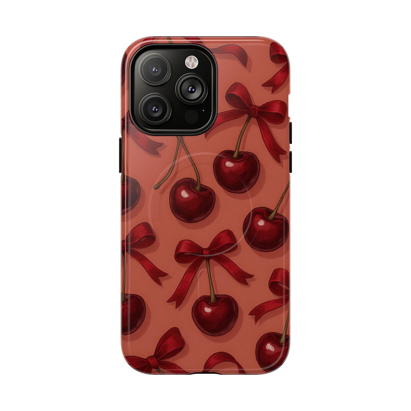 Cherries and Bows Tough Magnetic Case