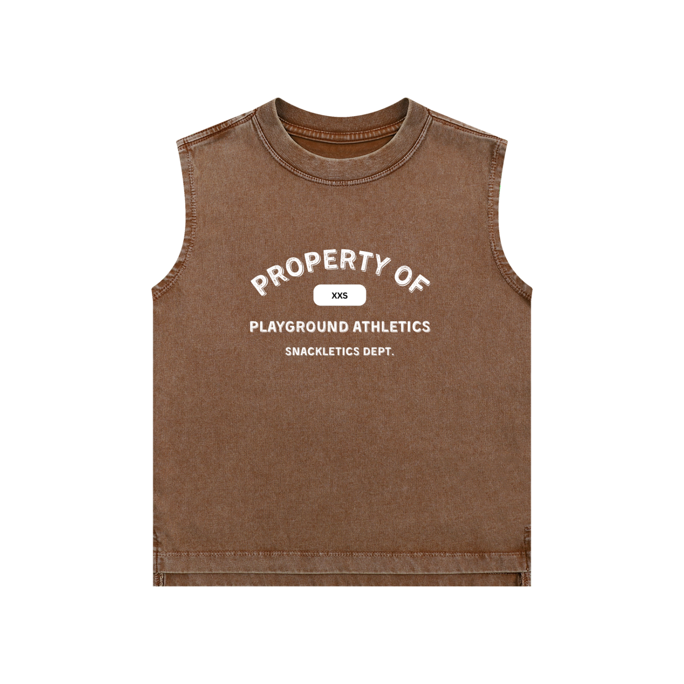 Snackletics Snow Washed Kids' Tank Top