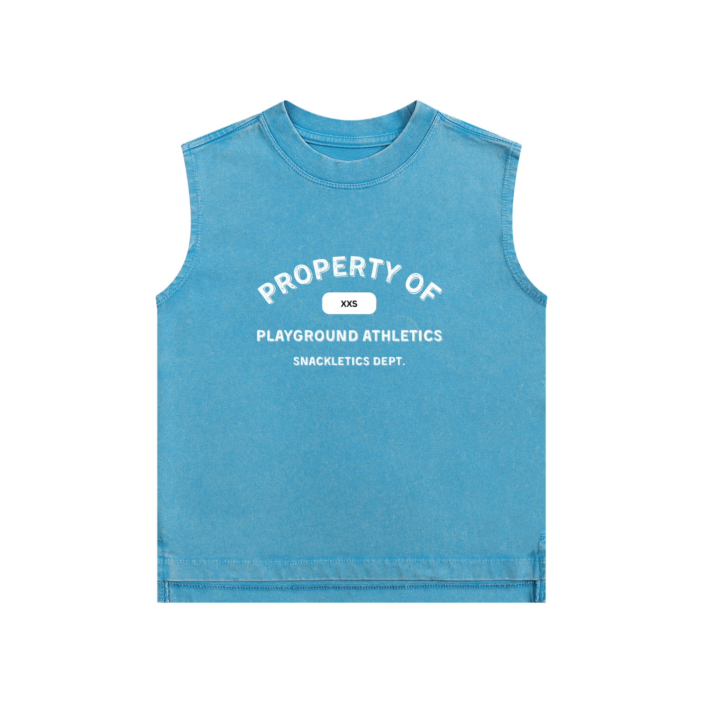 Snackletics Snow Washed Kids' Tank Top