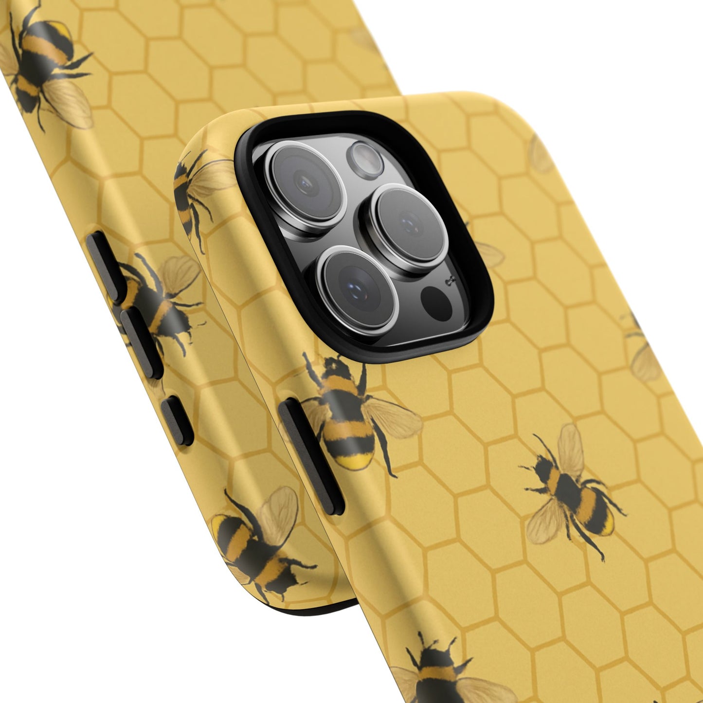 Bee-Themed Tough Phone Case