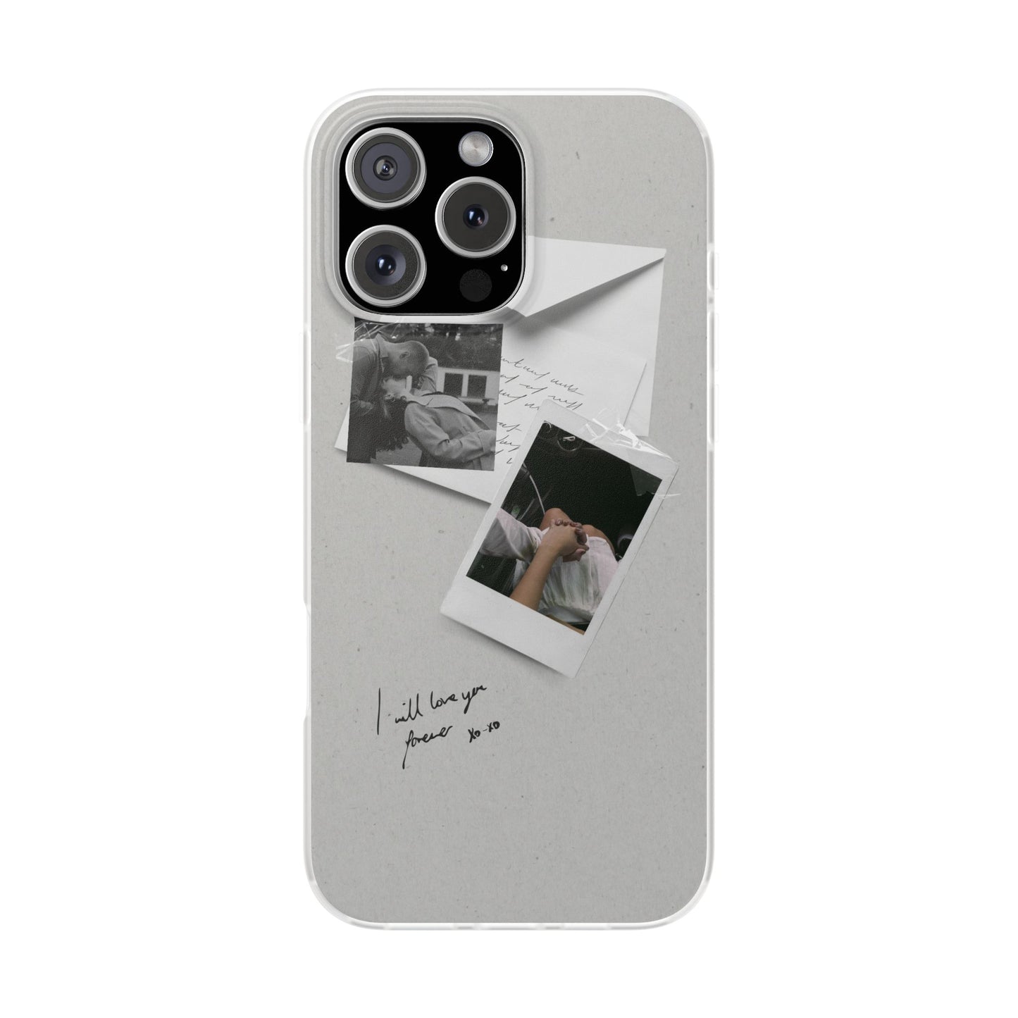 Custom Retro Photo Collage Flexi Case