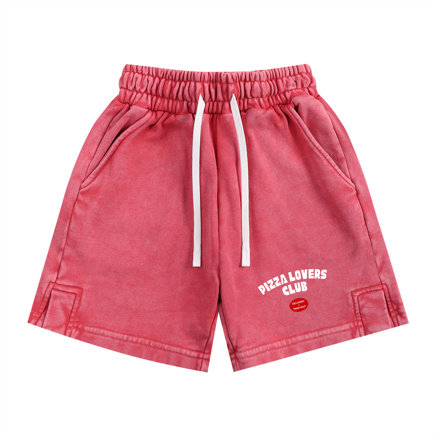 Pizza Lovers Snow Washed Kids' Shorts