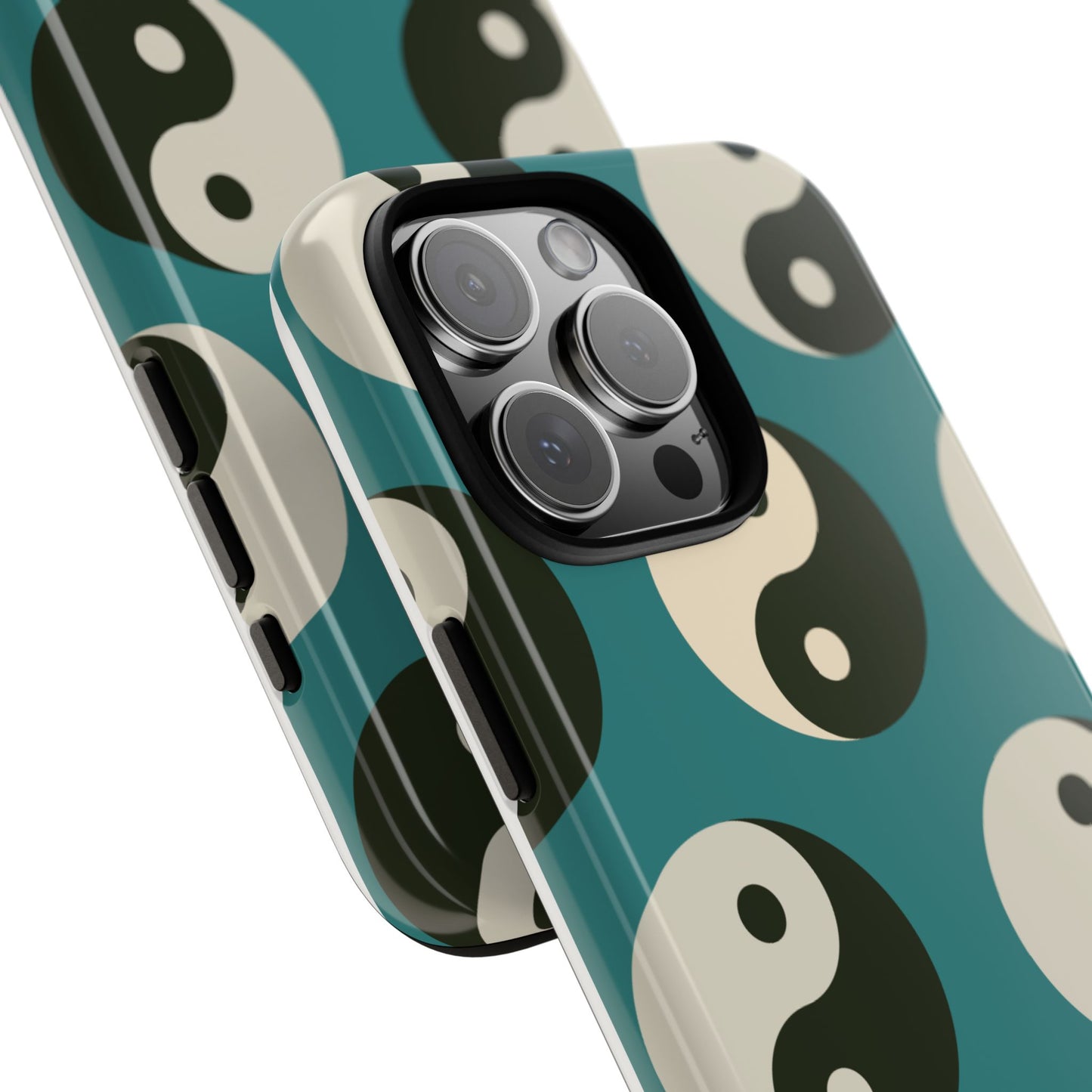Blue Yin Yang Tough Phone Case