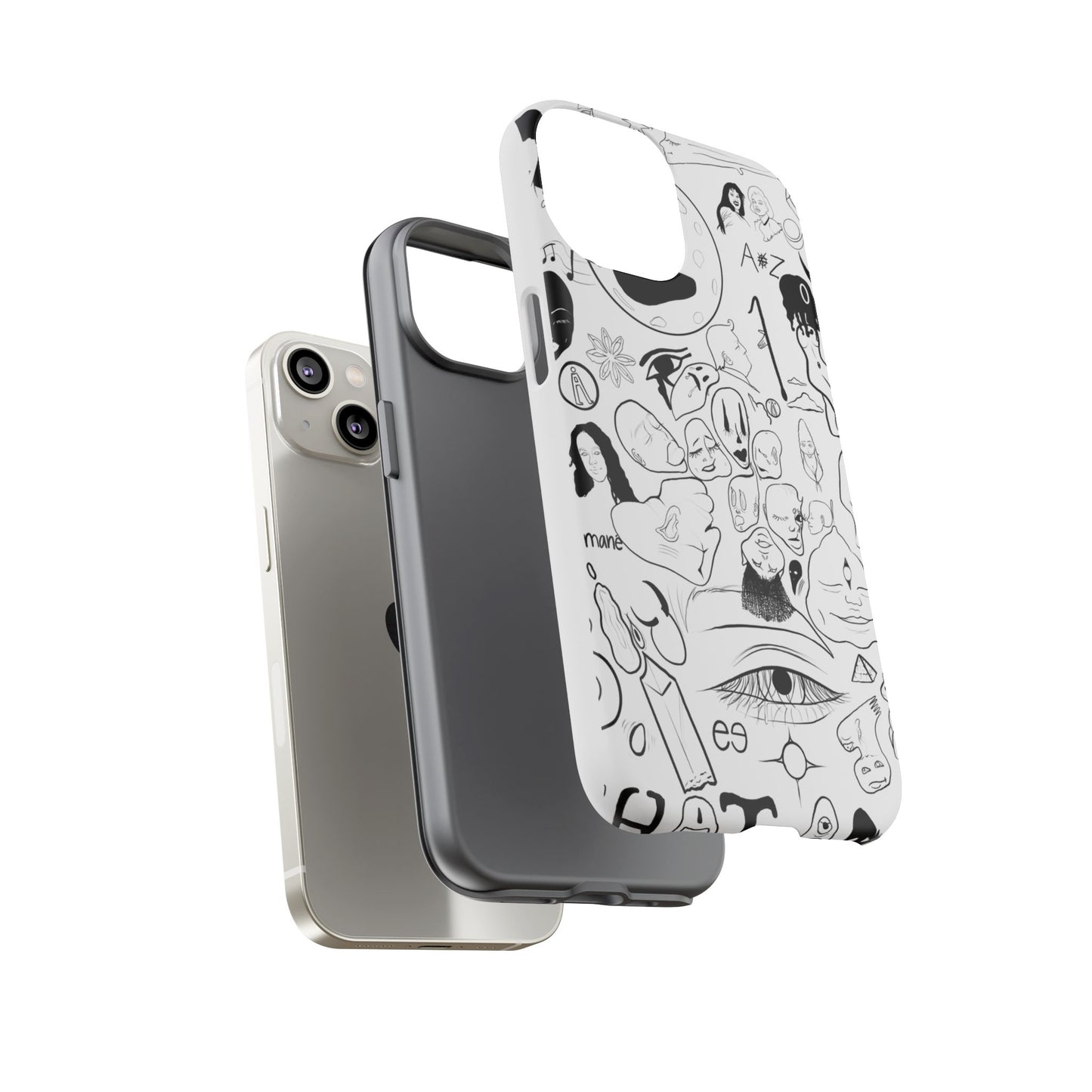 Artistic Tough Phone Case