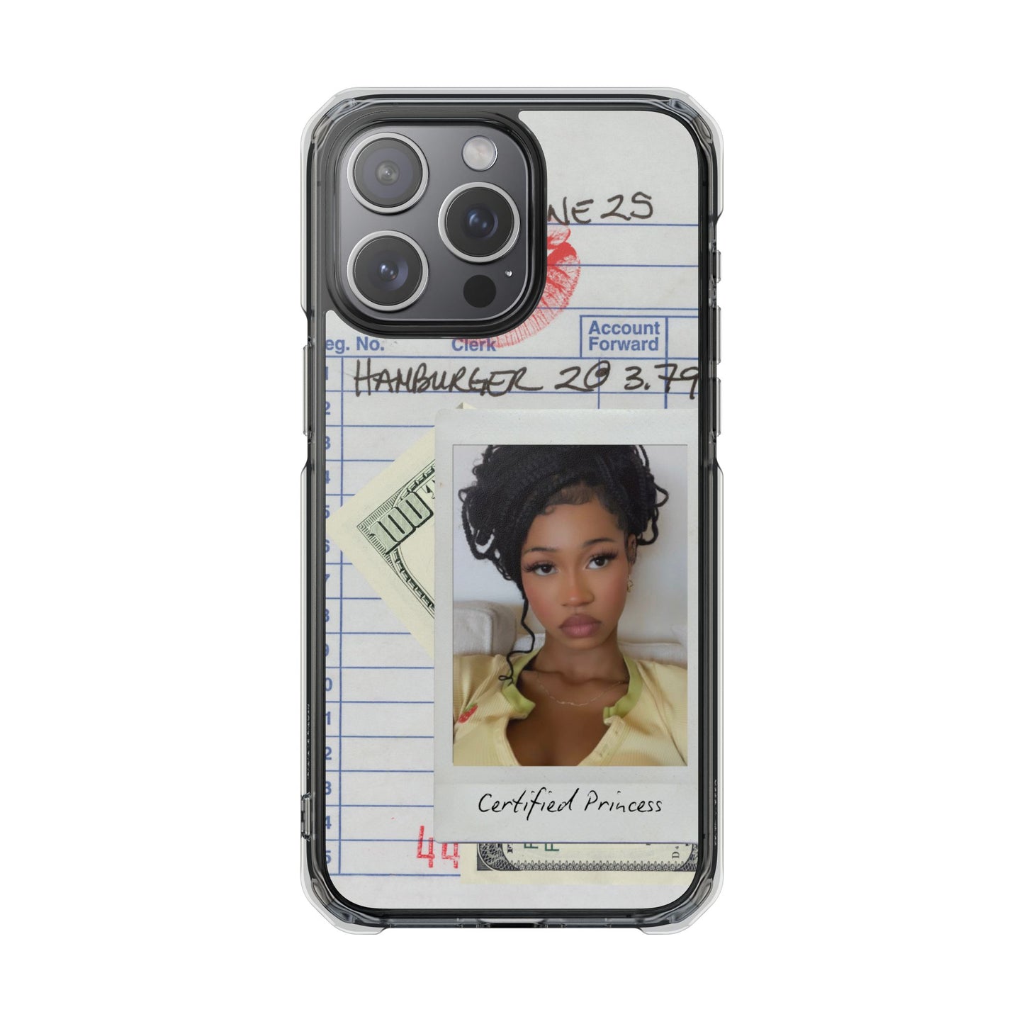 Custom Polaroid Clear Magnetic Impact Case