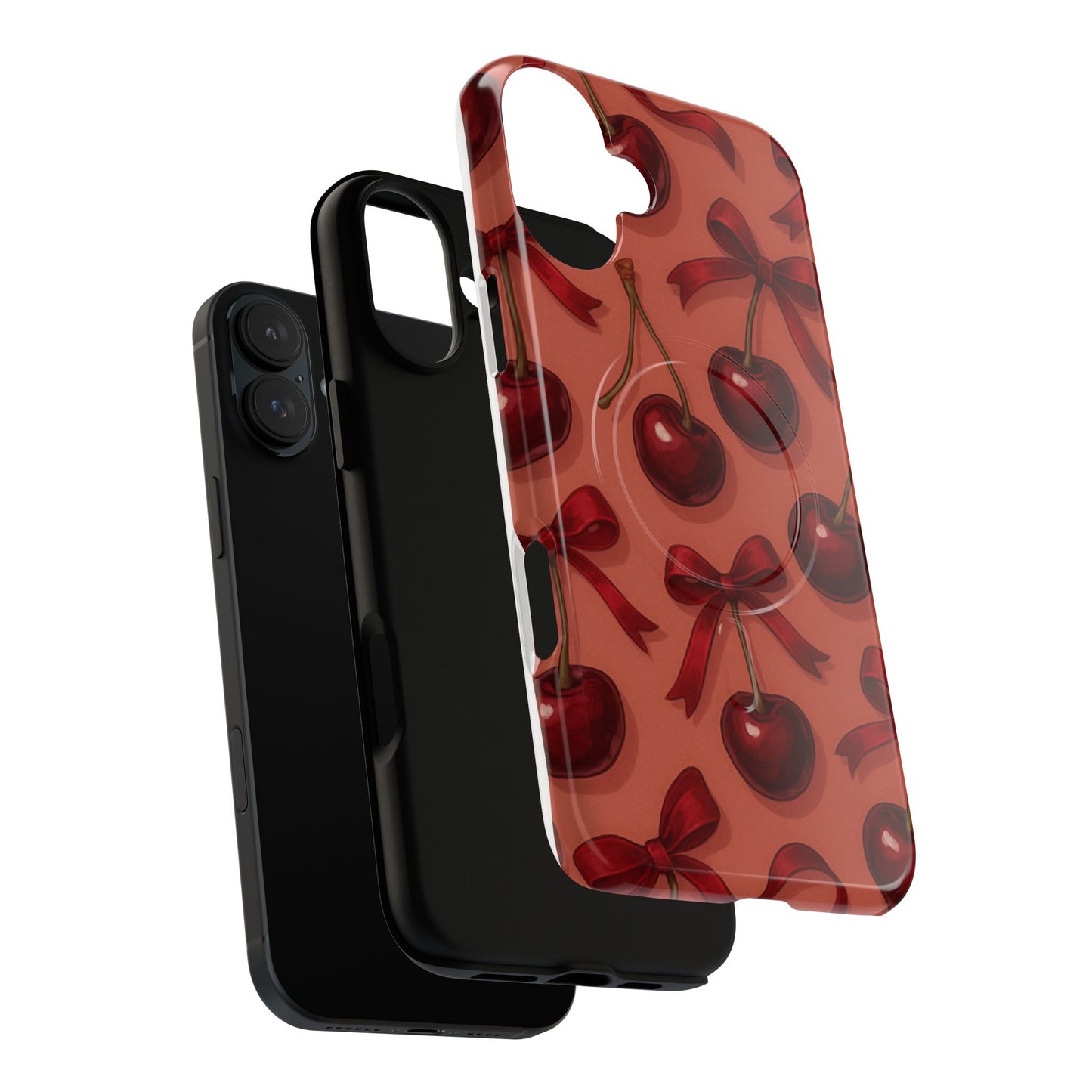 Cherries and Bows Tough Magnetic Case