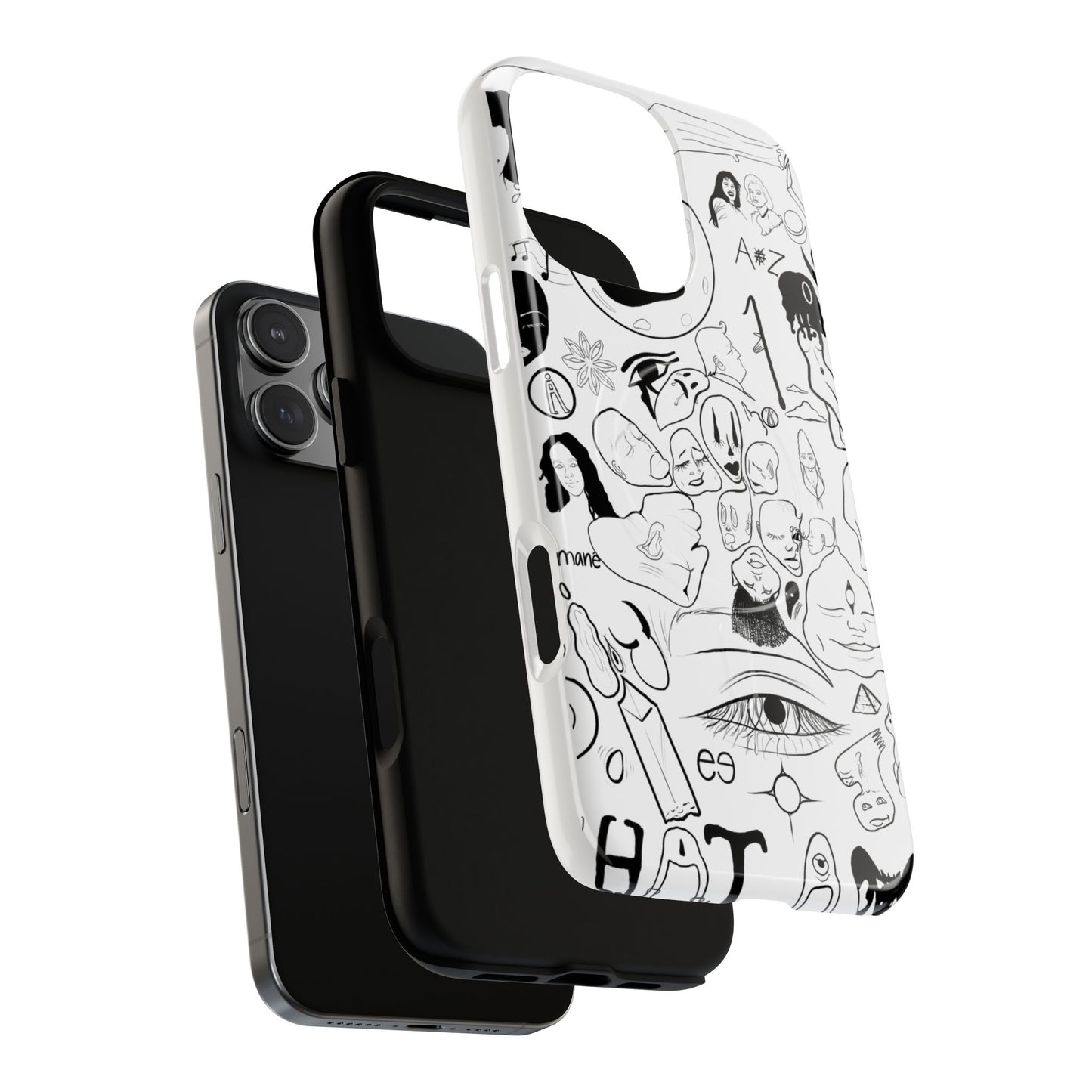 Artistic Tough Magnetic Case