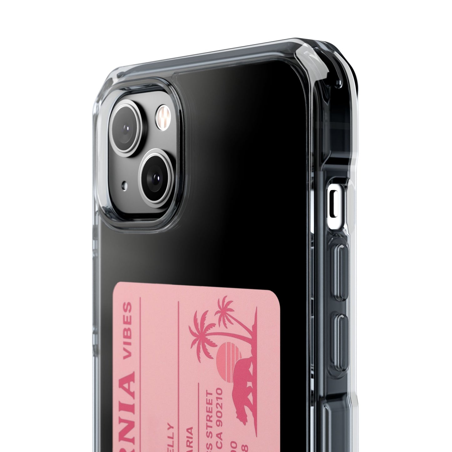 California Vibes Clear Magnetic Impact Case