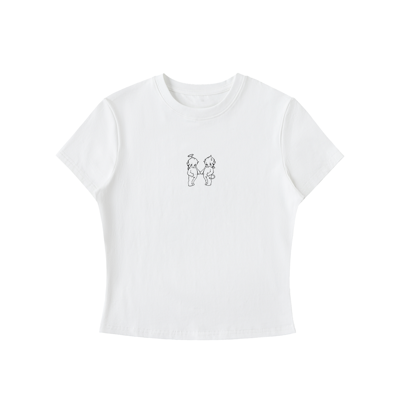 Saint and Sinner Bodycon T-Shirt