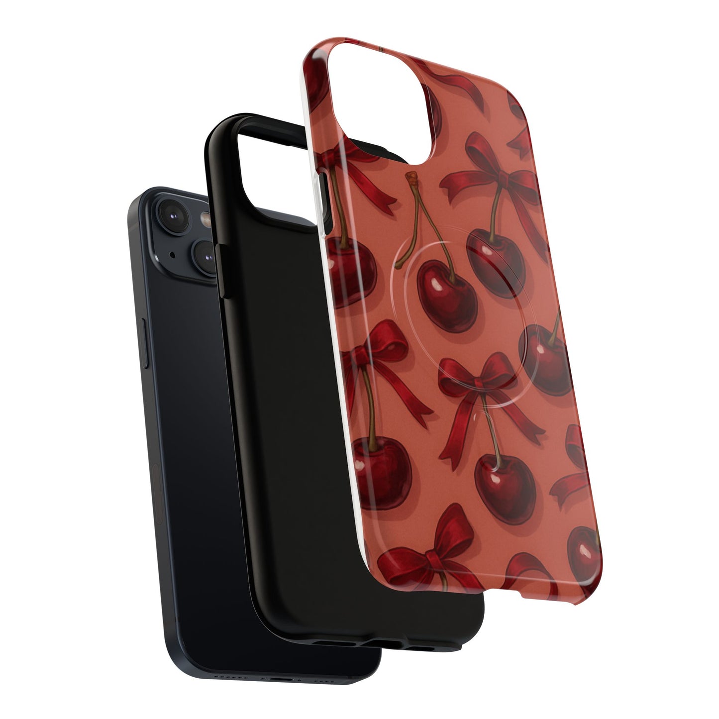 Cherries and Bows Tough Magnetic Case