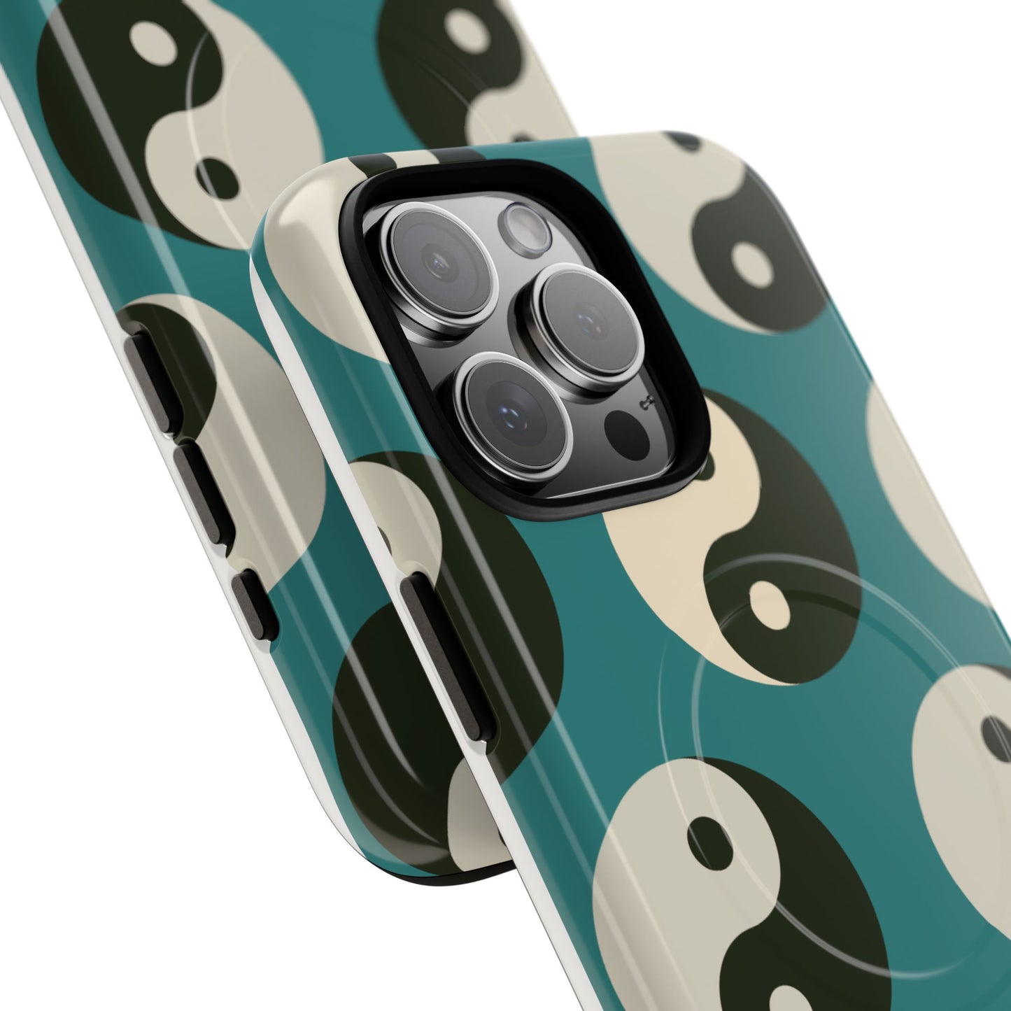 Blue Yin Yang Tough Magnetic Case