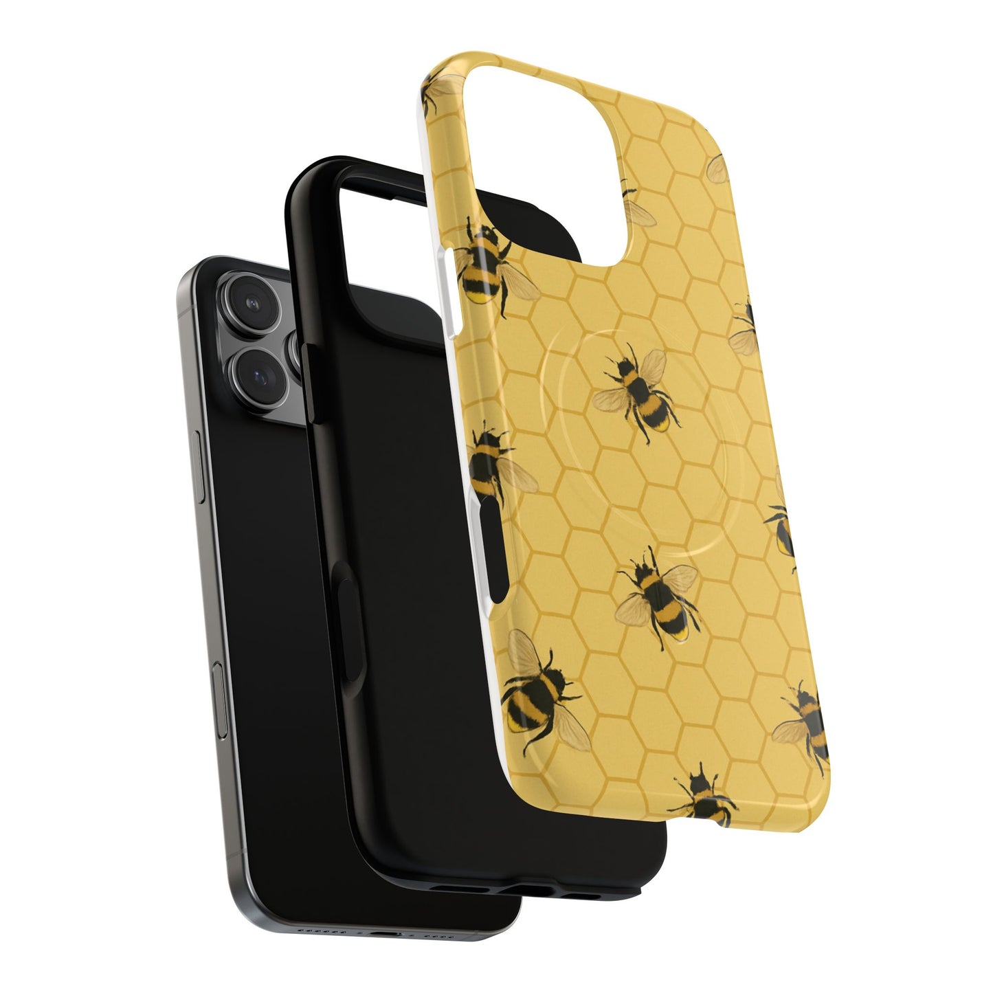 Bee Themed Tough Magnetic Case