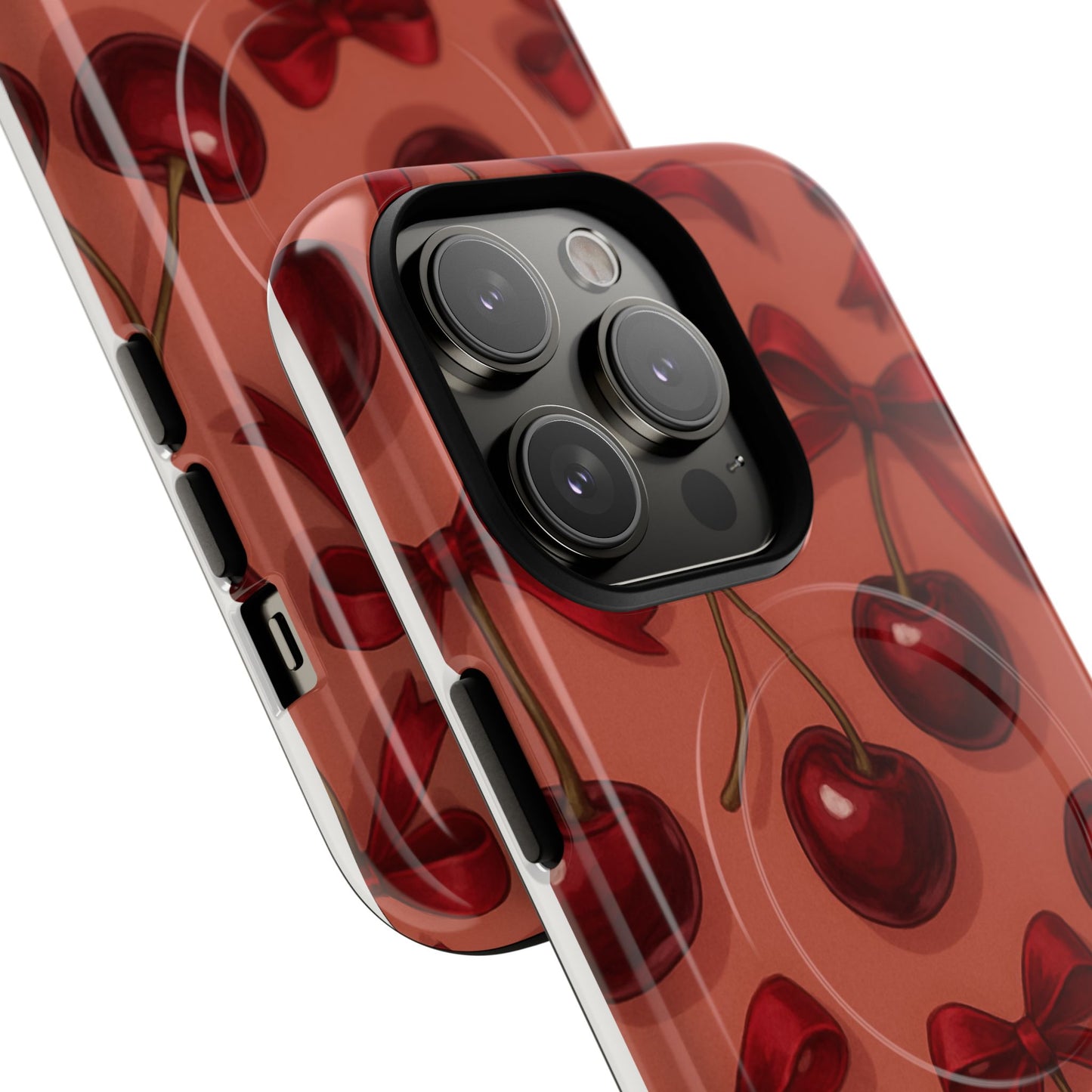 Cherries and Bows Tough Magnetic Case