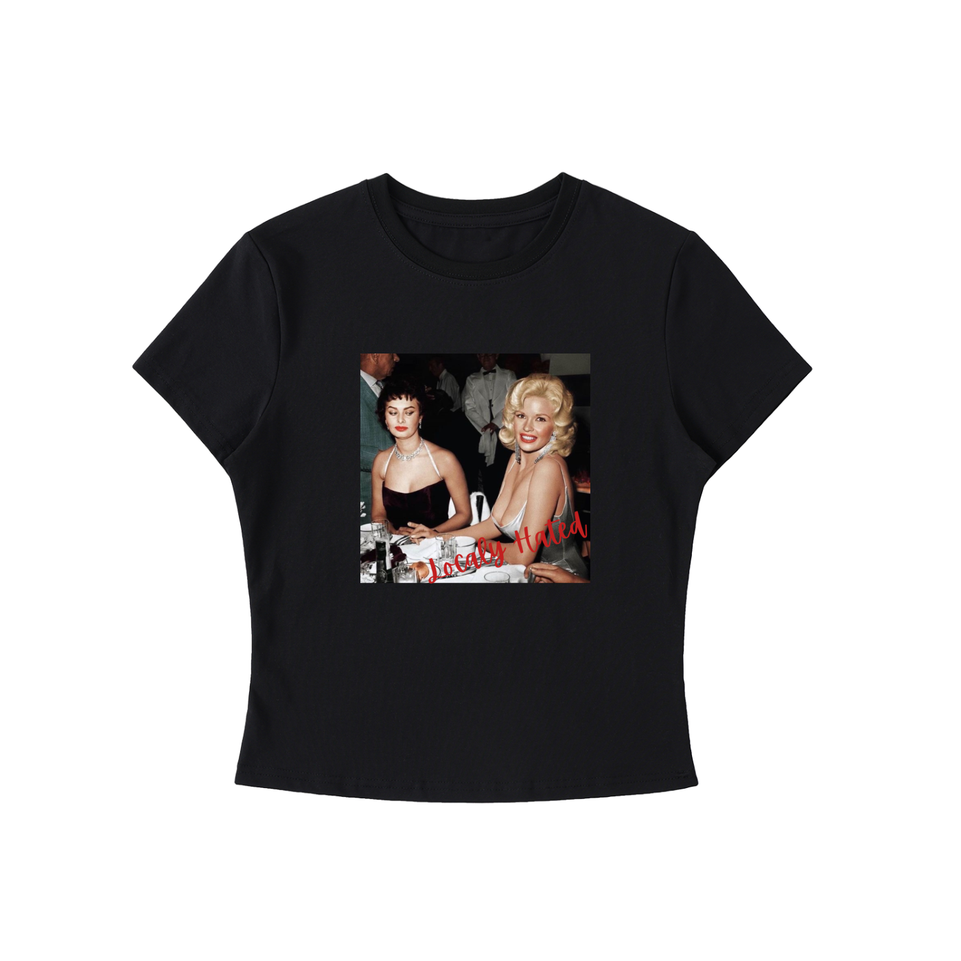 Locally Hated Bodycon T-Shirt