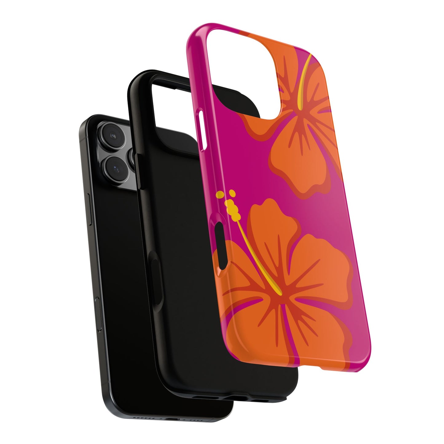 Tropical Hibiscus Tough Phone Case