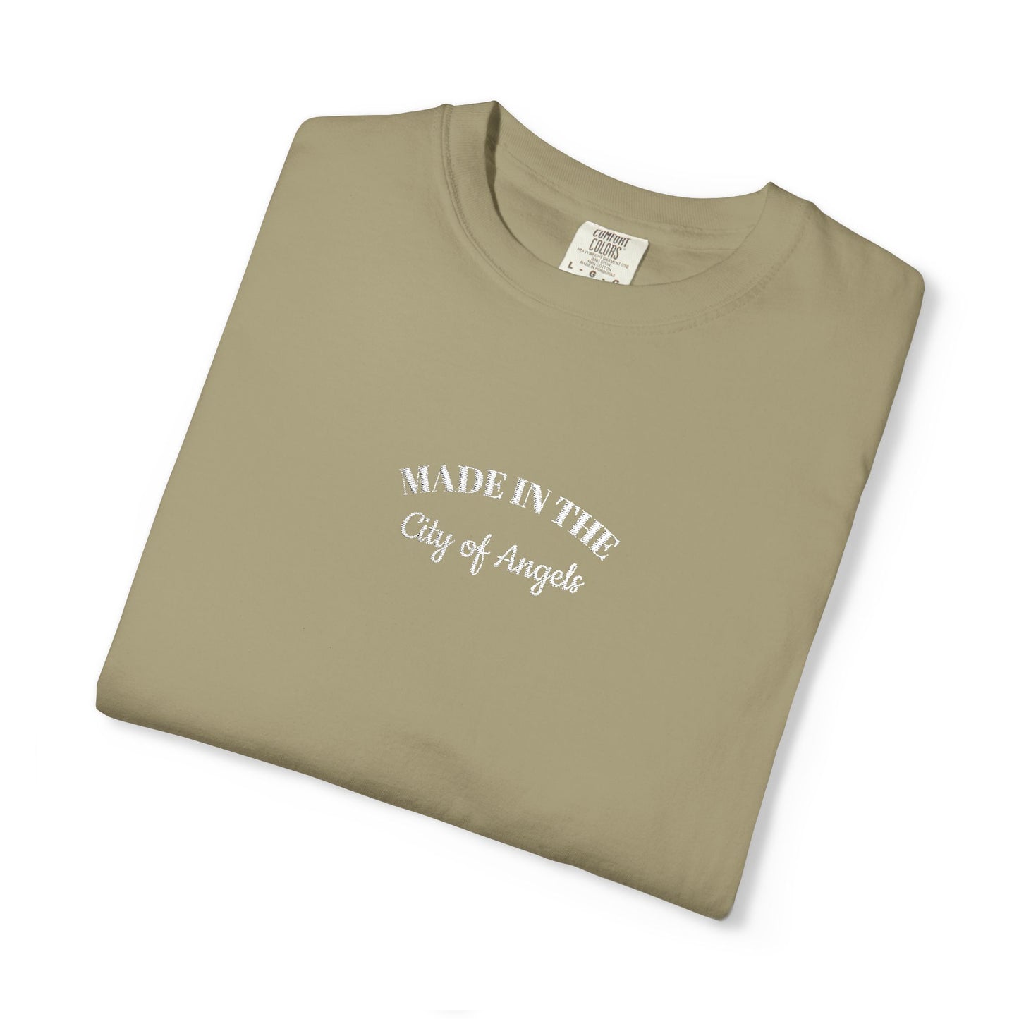 Made in the City of Angels Embroidered Unisex Tee
