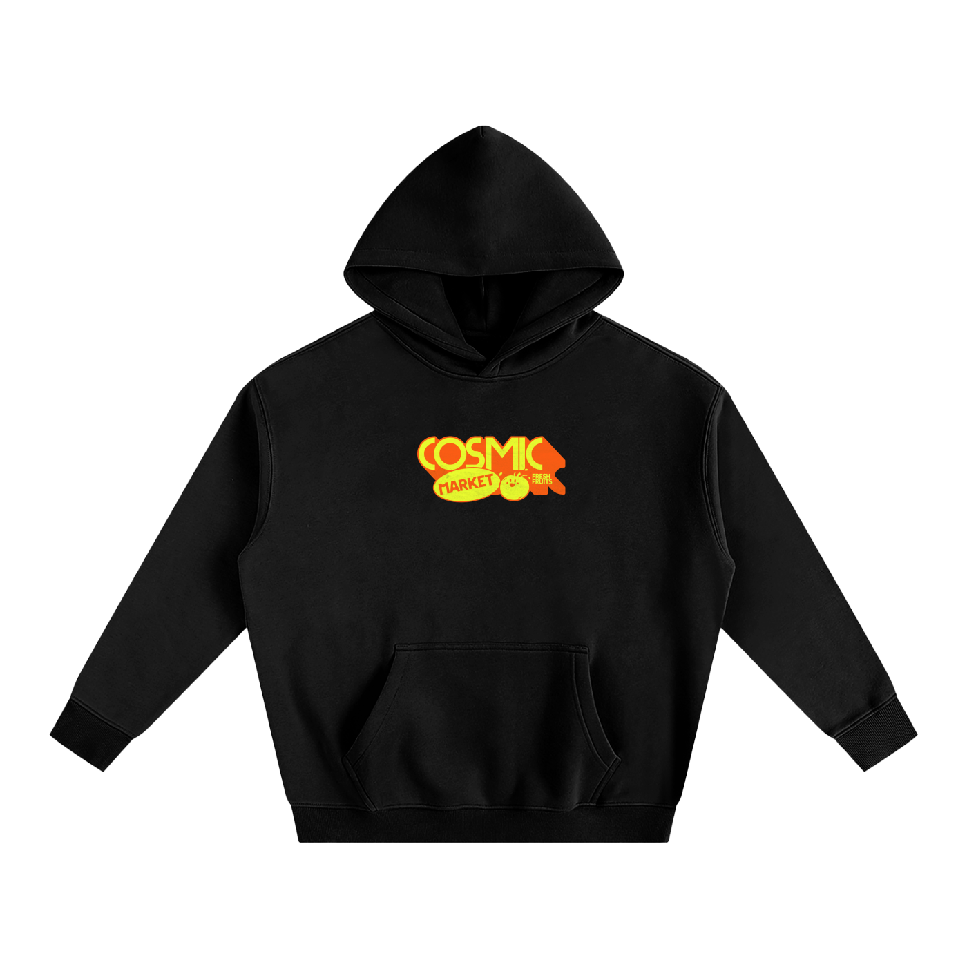 Cosmic Market Oversized Fleeced Hoodie