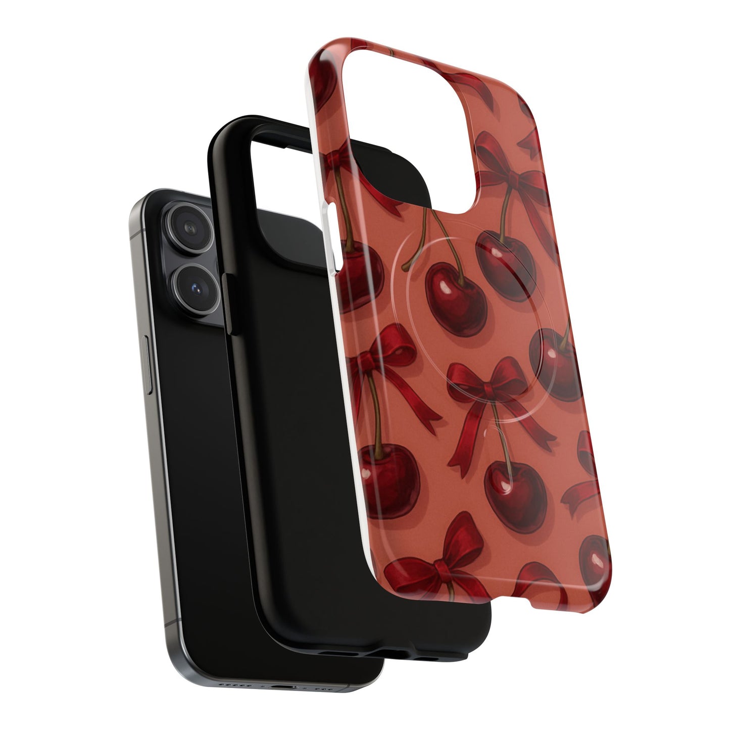 Cherries and Bows Tough Magnetic Case