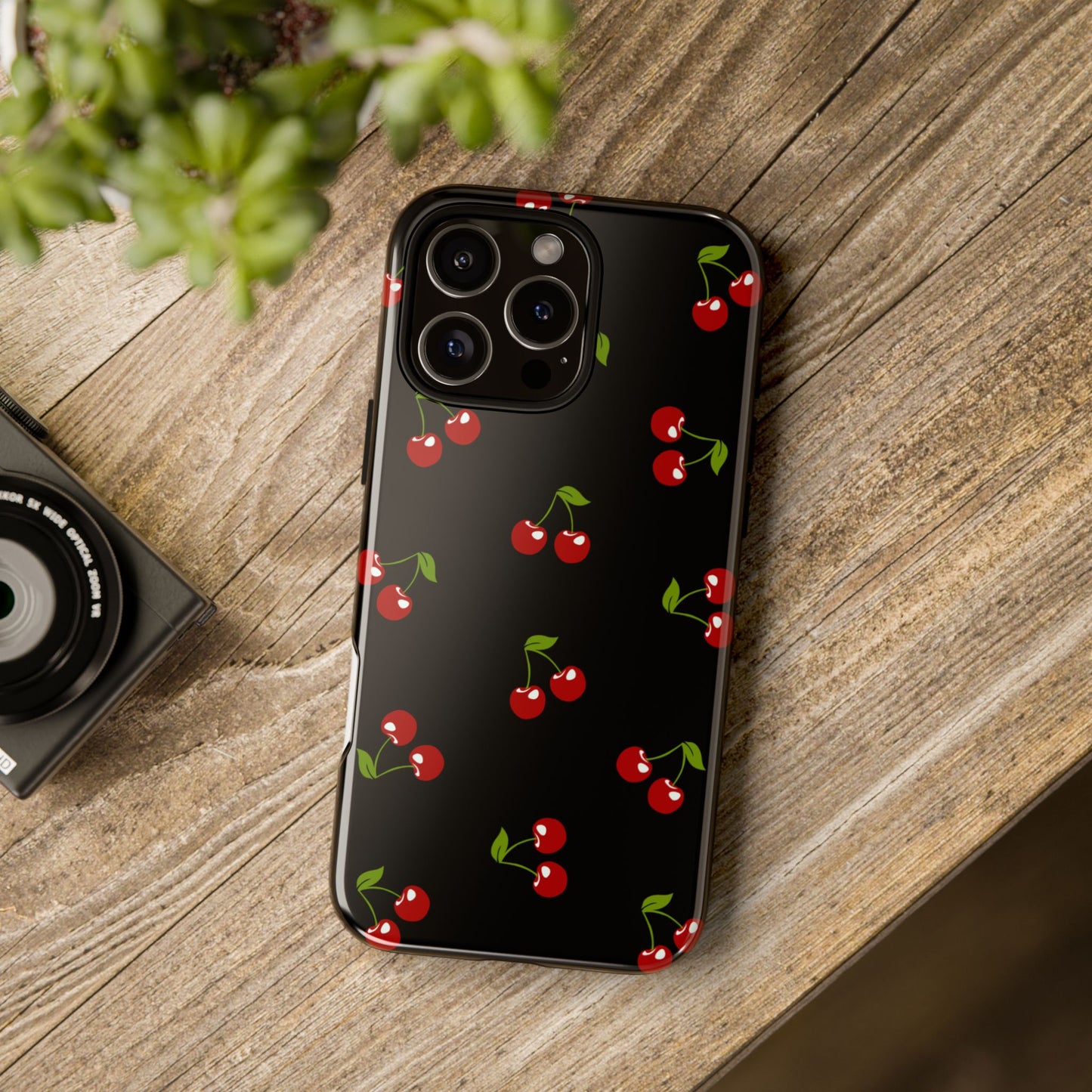 Black Cherry Tough Phone Case