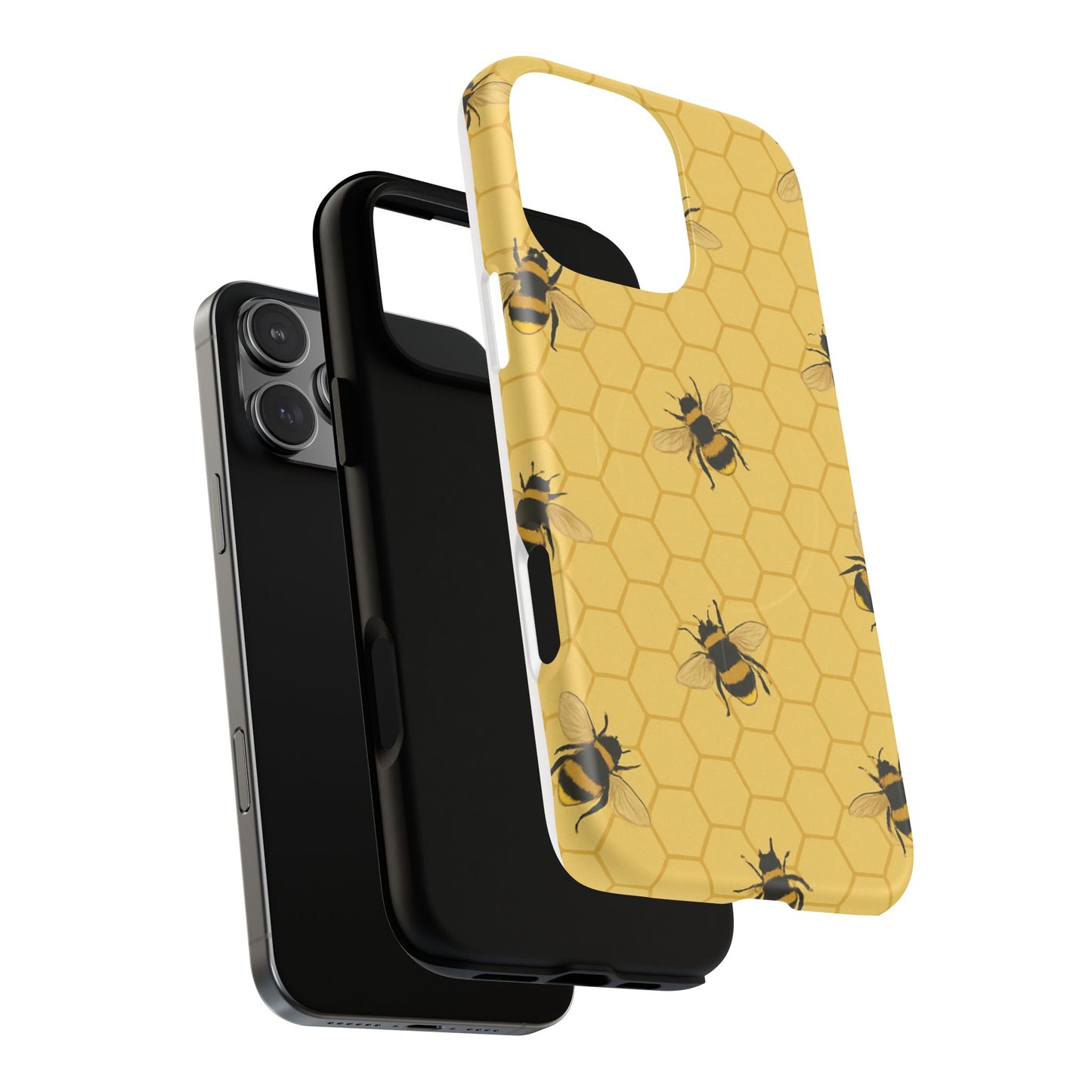Bee Themed Tough Magnetic Case