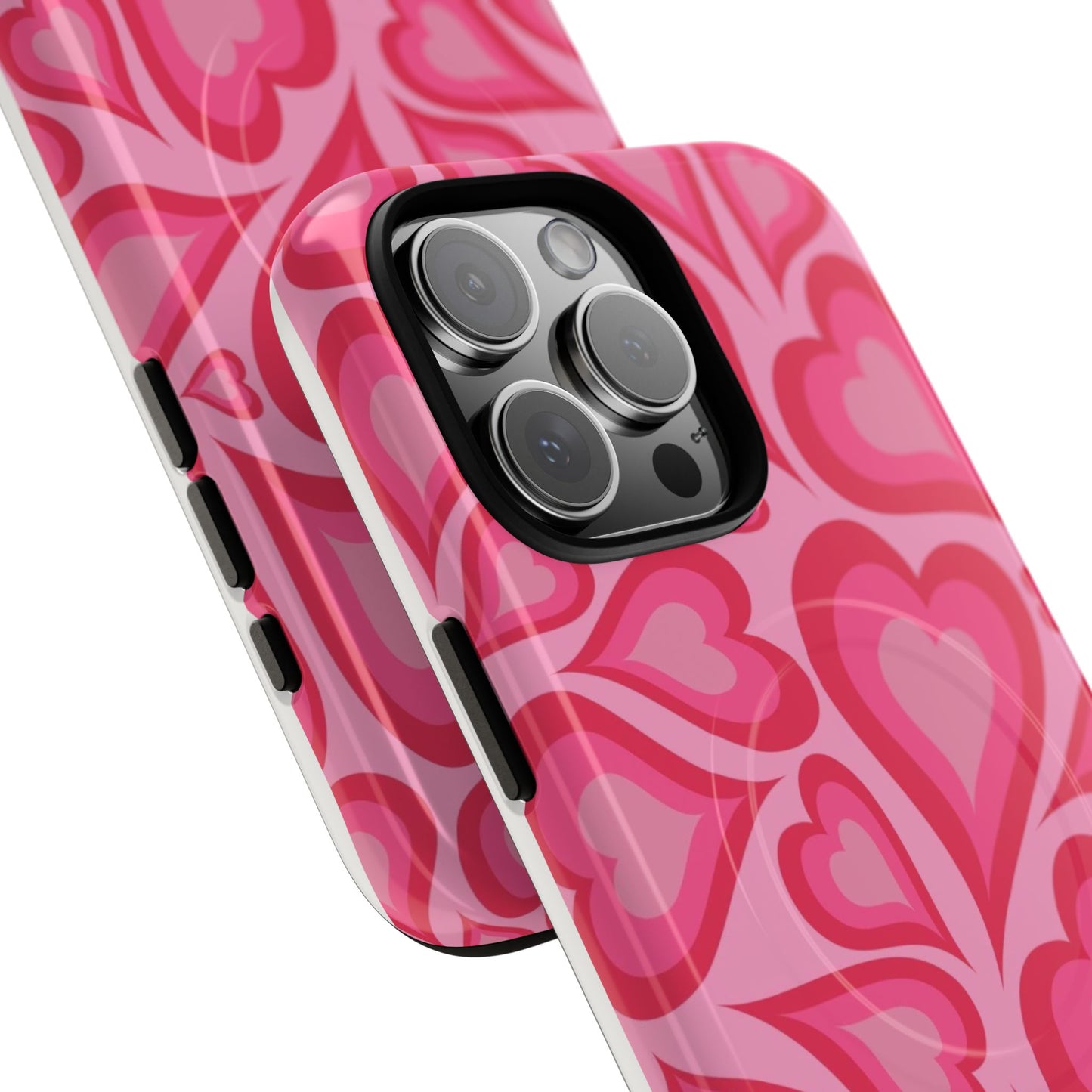 Heart Print Tough Magnetic Case