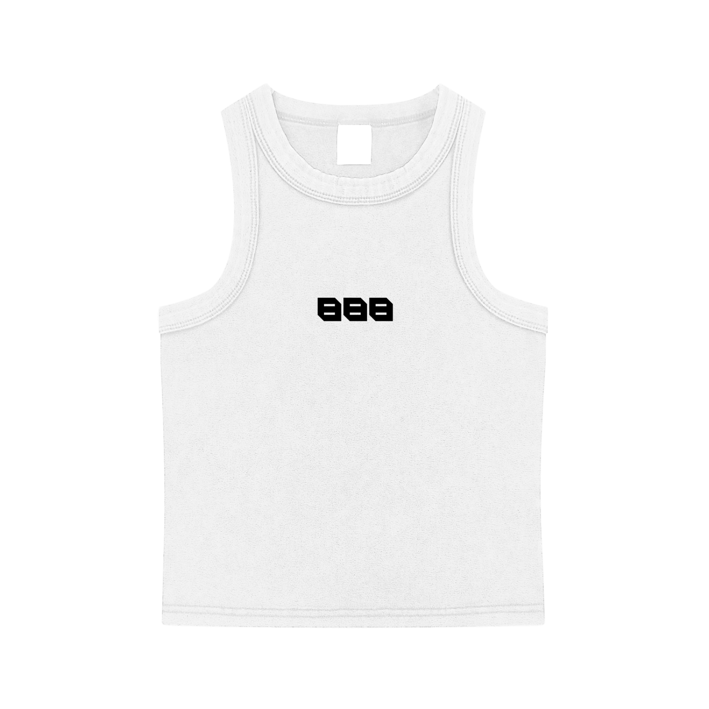 888 Snow Washed Tank Top - White