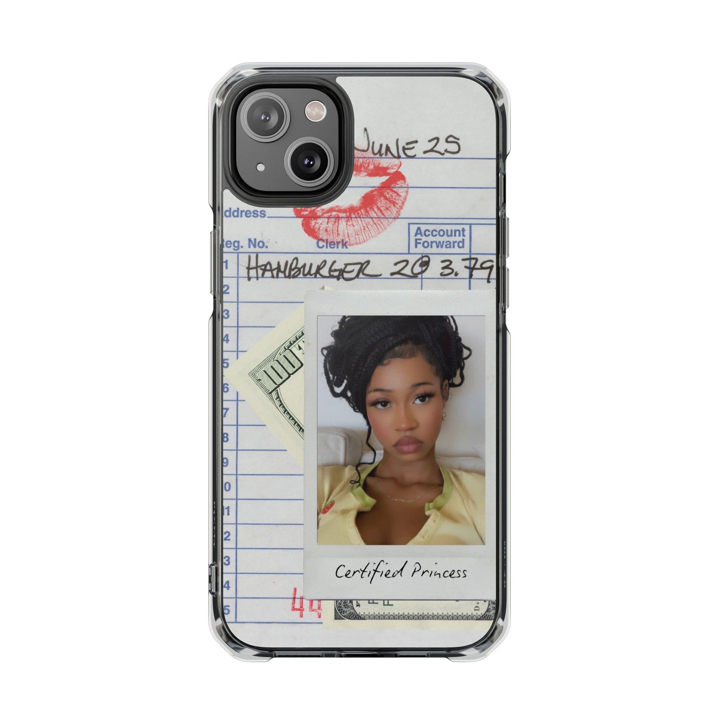 Custom Polaroid Clear Magnetic Impact Case