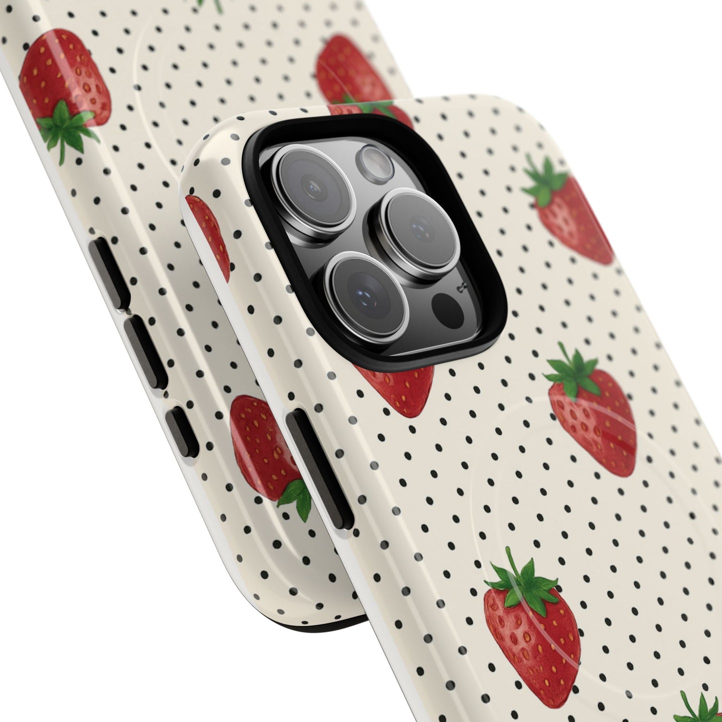 Strawberry Tough Magnetic Case