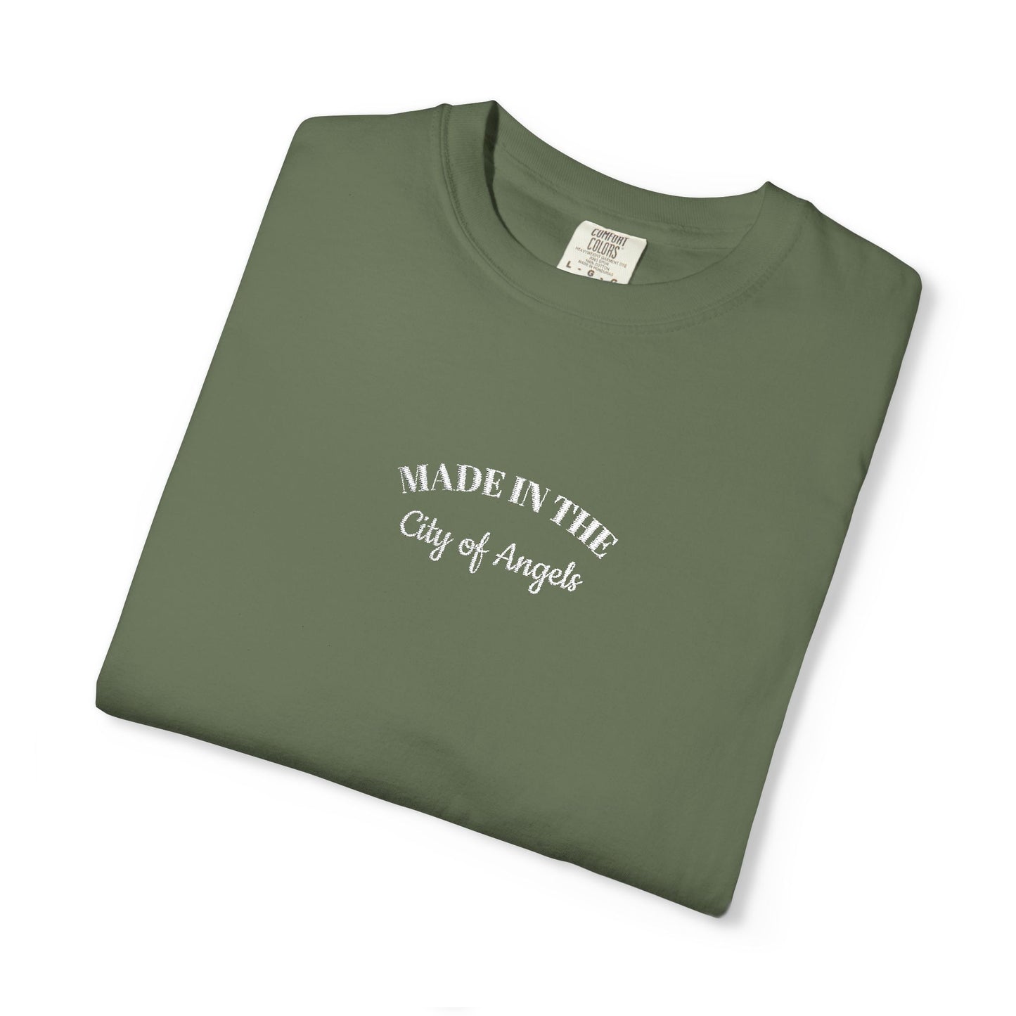 Made in the City of Angels Embroidered Unisex Tee