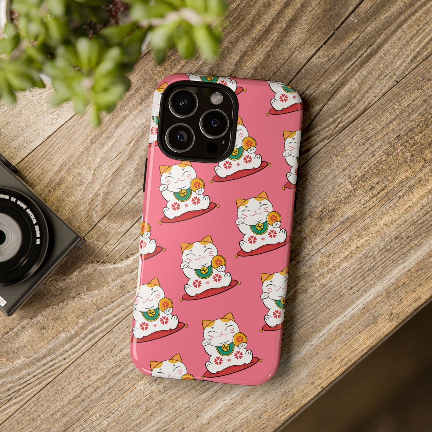 Lucky Cat Tough Phone Case