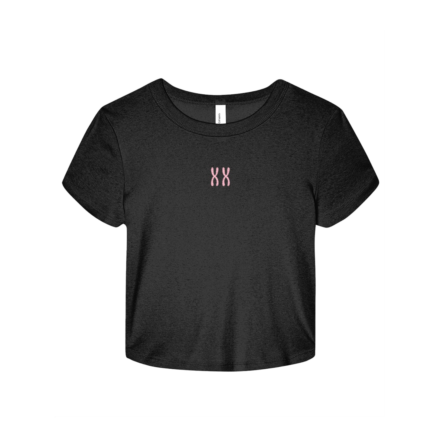 XX Chromosome Embroidered Baby Tee