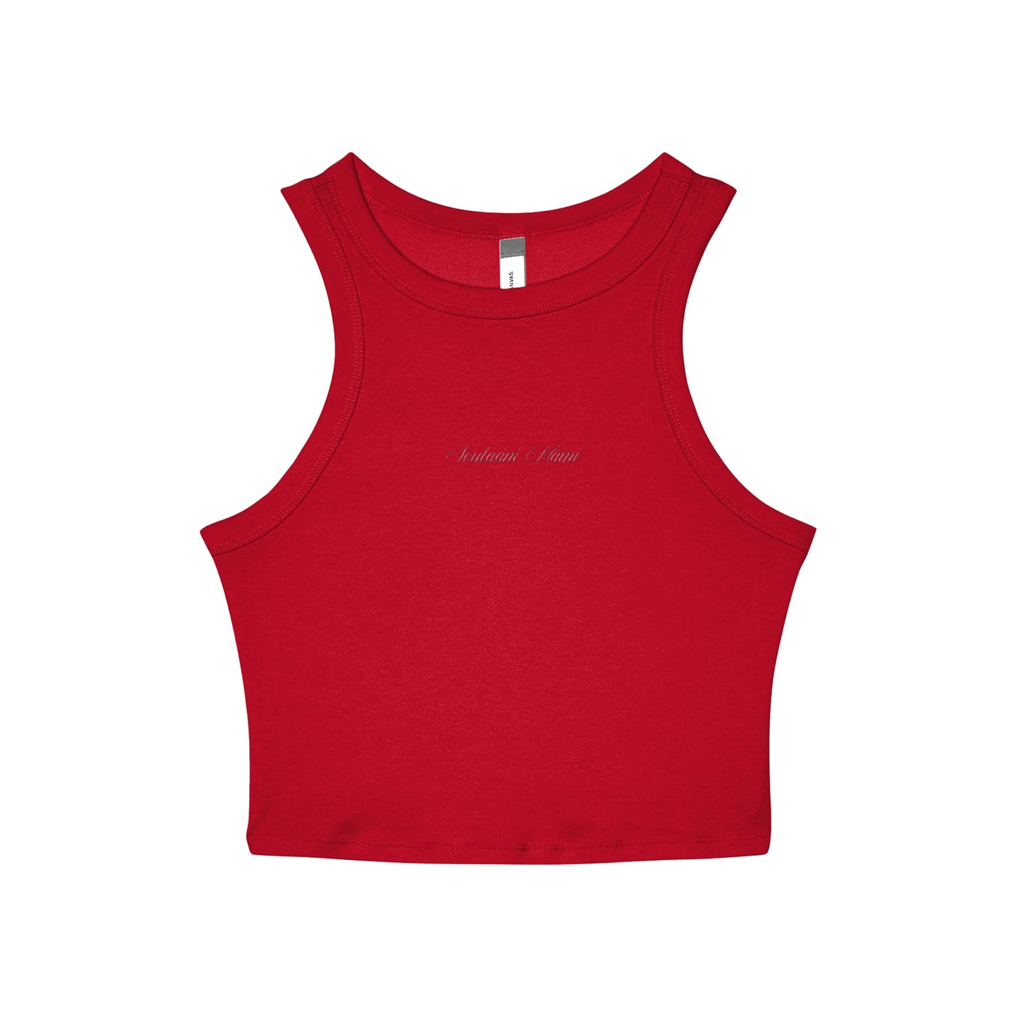 Soulaani Mami Micro Ribbed Racer Tank