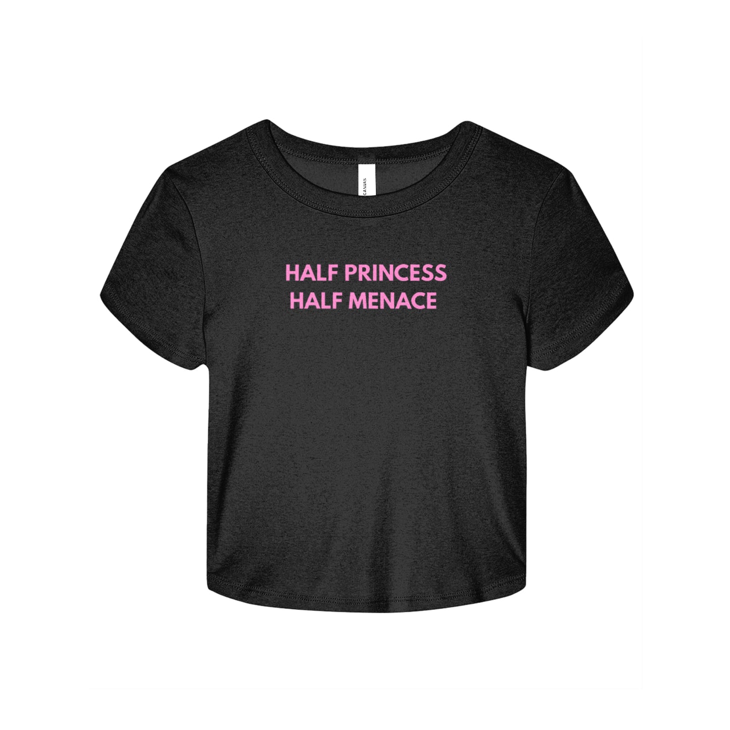 Half Princess Half Menace Baby Tee