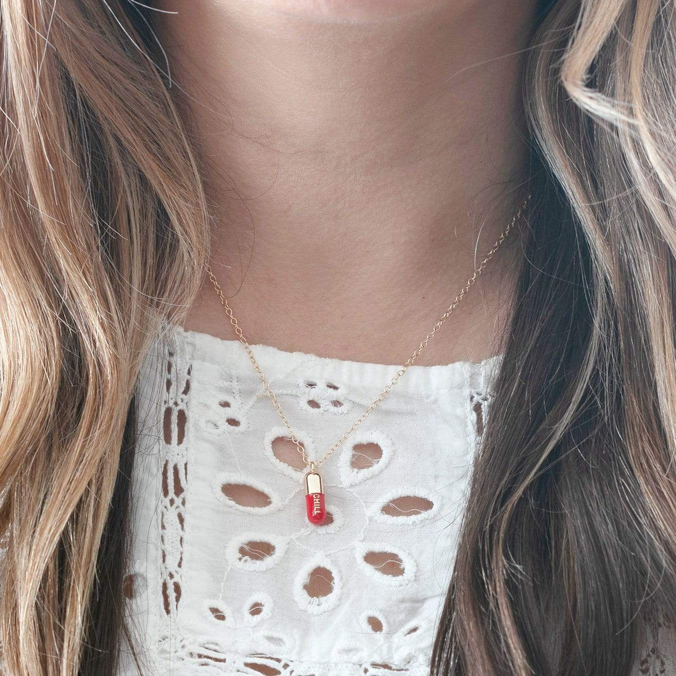 Chill Pill Necklace