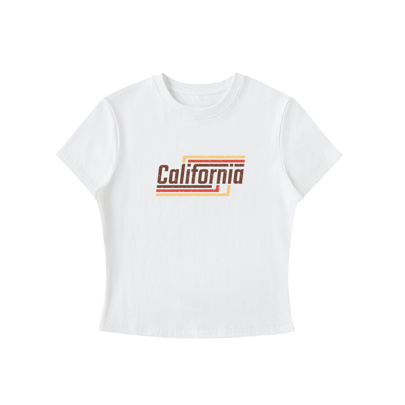 California Vintage Bodycon T-Shirt