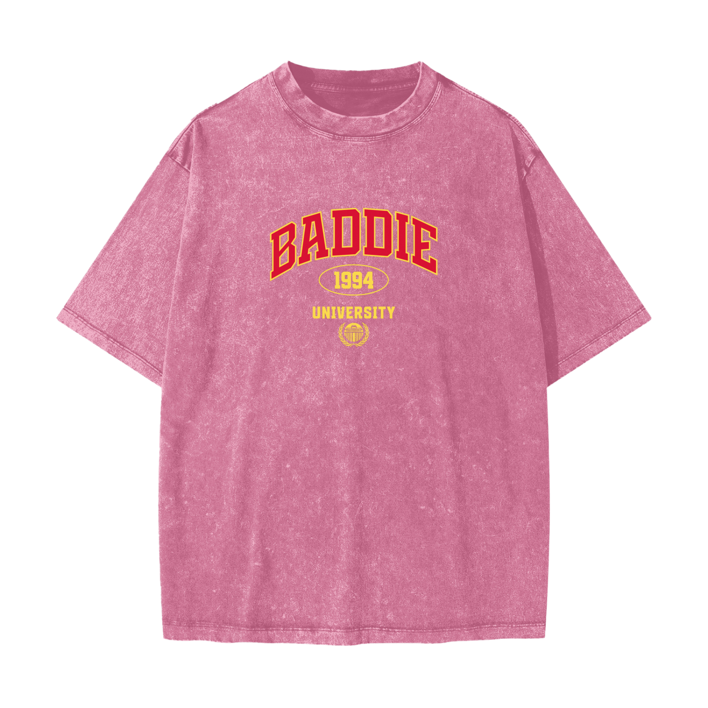 Baddie Varsity Tee ,Oversized womens tee,Womens varsity tee,vintage oversized womens tee,baddie womens tee,womens baddie tee,womens varsity tees