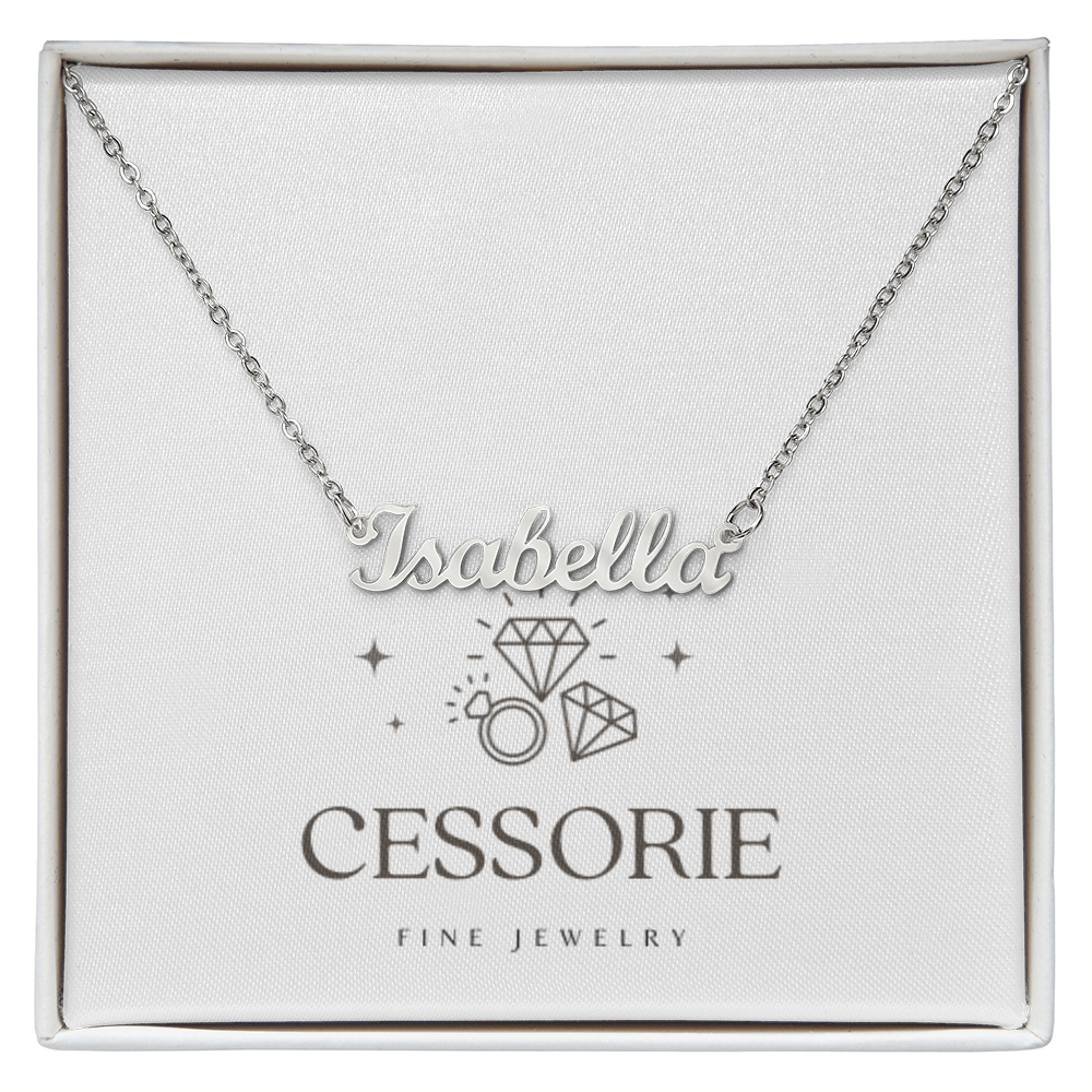 Custom Script Name Necklace