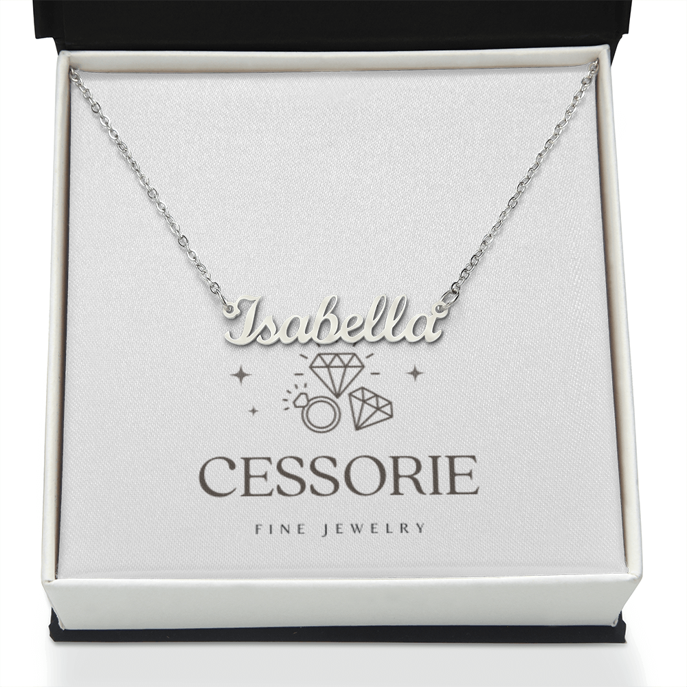 Custom Script Name Necklace