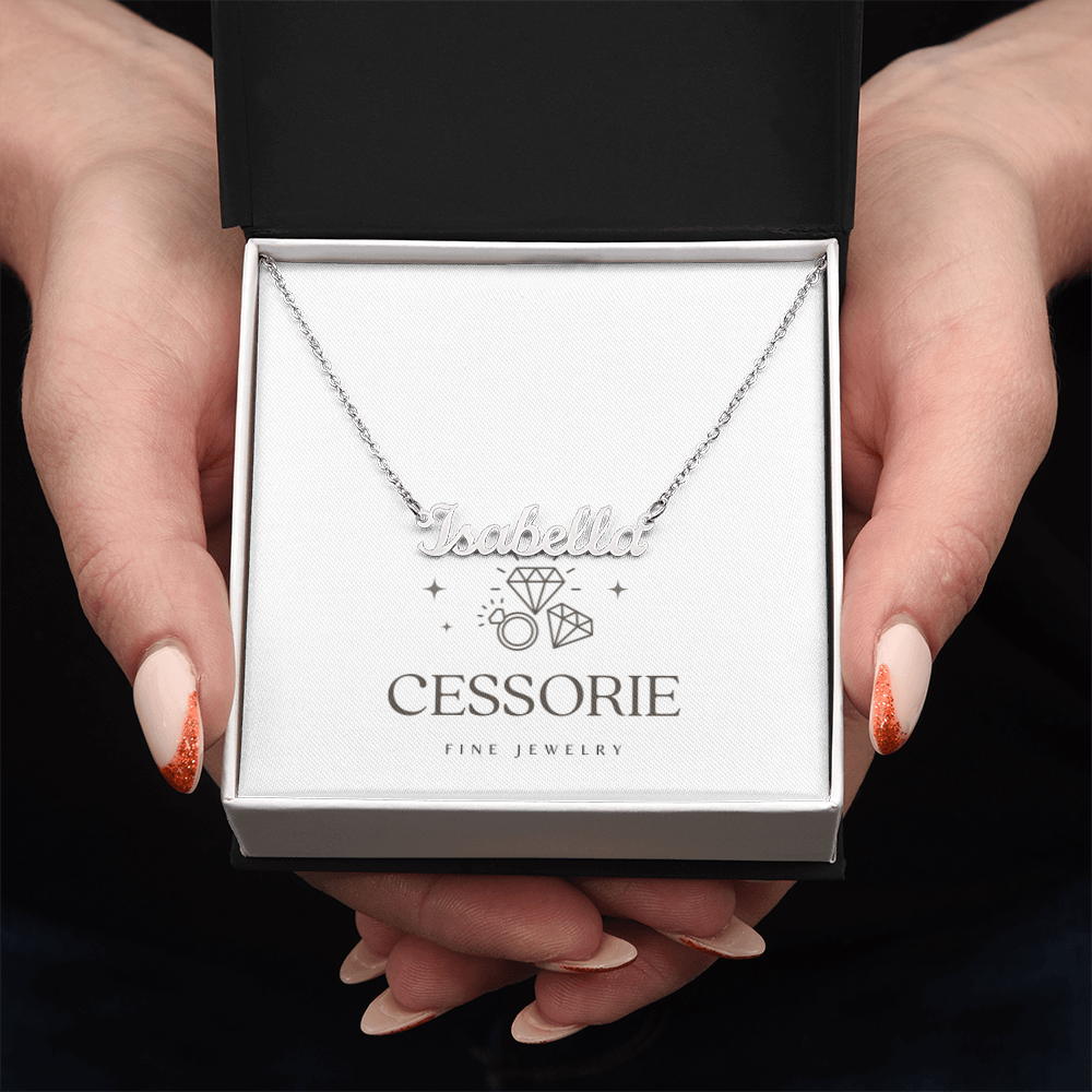 Custom Script Name Necklace