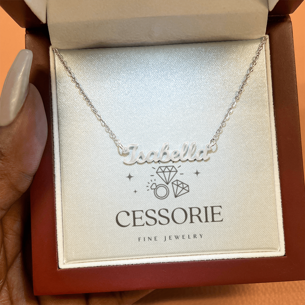 Custom Script Name Necklace