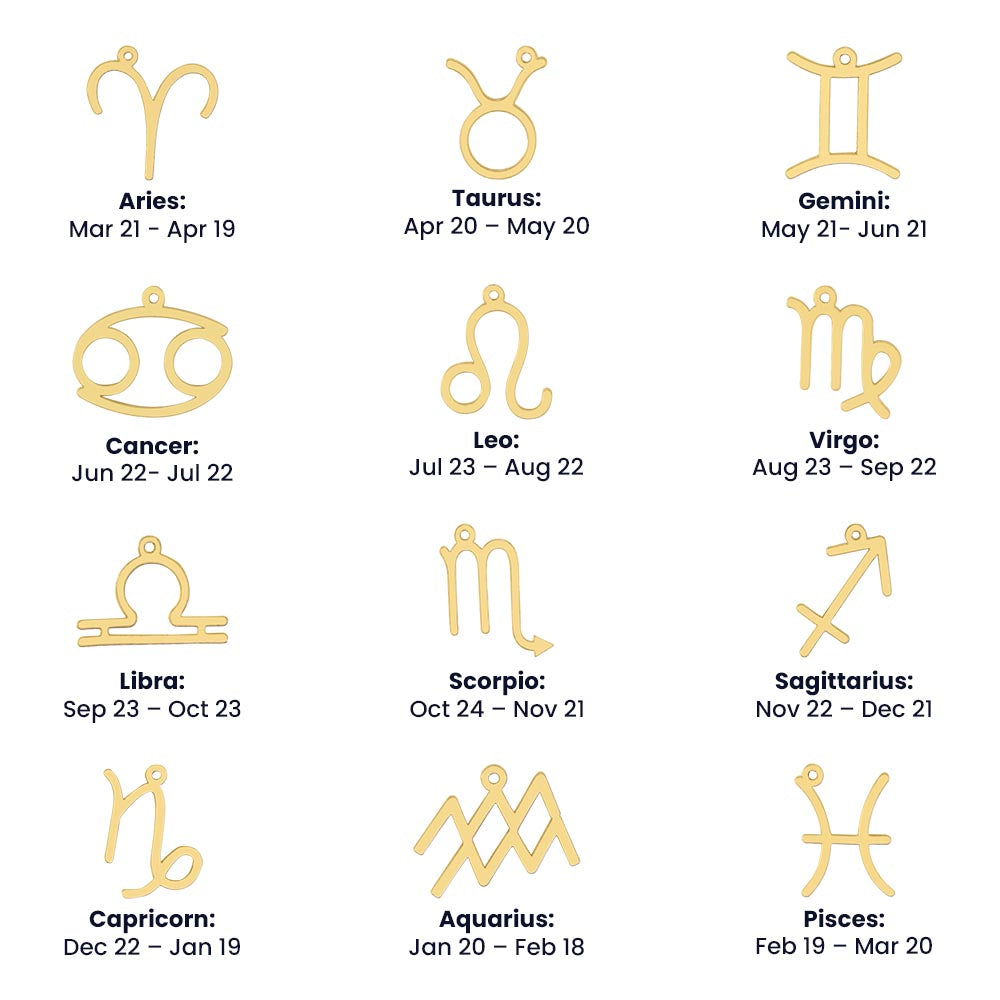 Dainty Zodiac Necklace