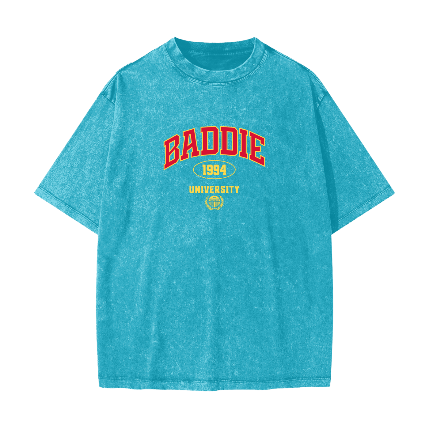 Baddie Varsity Tee ,Oversized womens tee,Womens varsity tee,vintage oversized womens tee,baddie womens tee,womens baddie tee,womens varsity tees