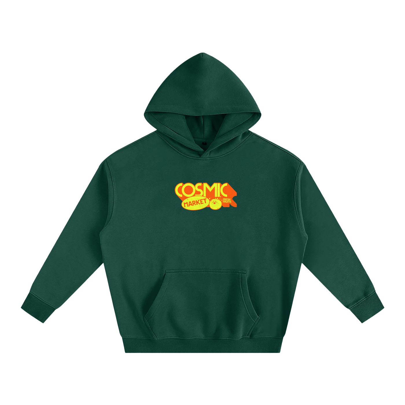 Cosmic Market Oversized Fleeced Hoodie